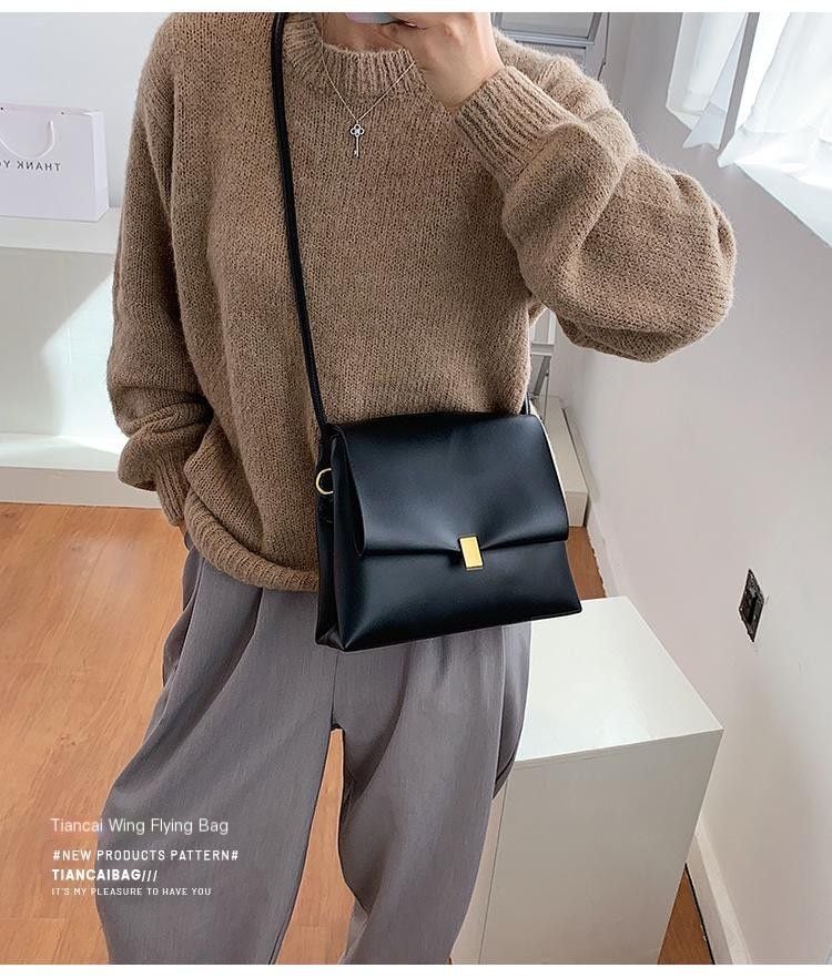 Tiancai Wing Flying Bag Crossbody White PU 14
