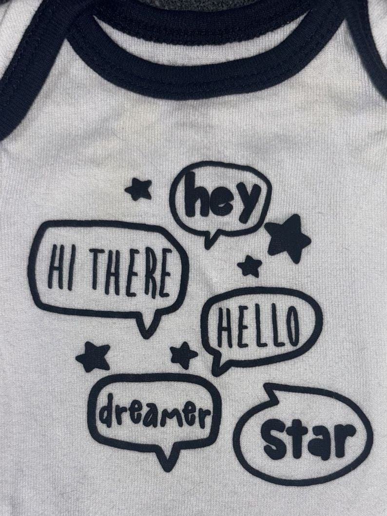 Gerber Onesies Baby Boy Short Sleeve Bodysuits Newborn 4