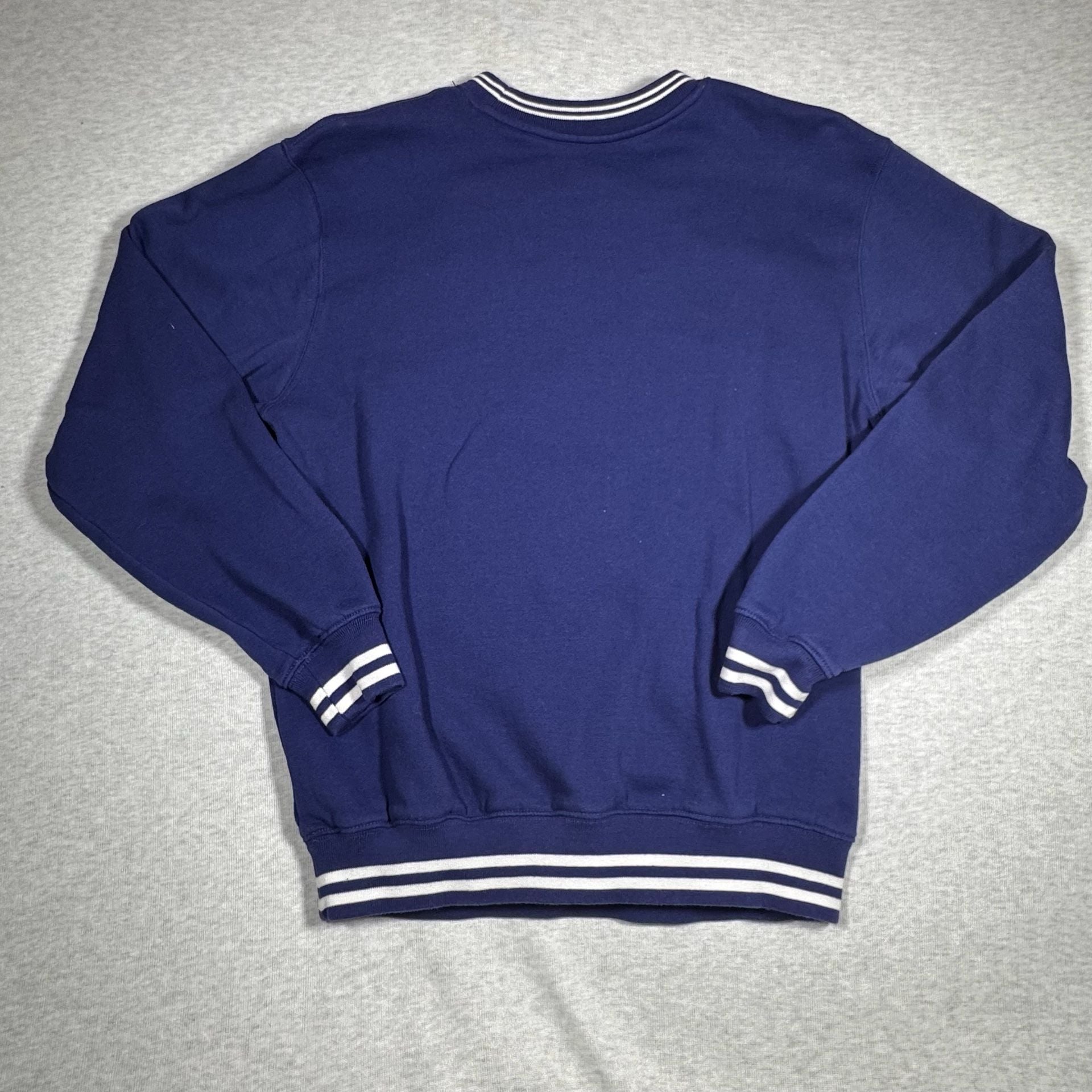 Yale University Sweatshirt Size L Blue Bulldog Graphic Crewneck 8