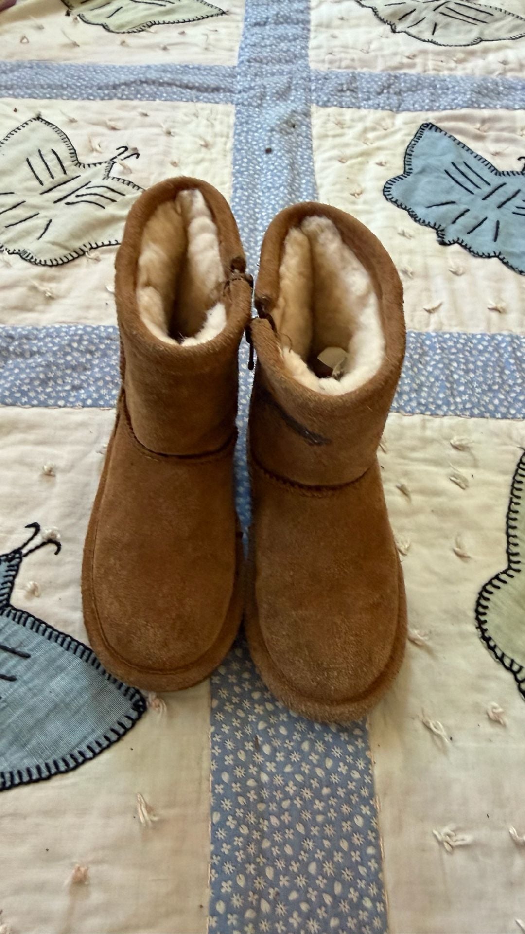 Bearpaw Emma Youth Brown Suede Boots 2
