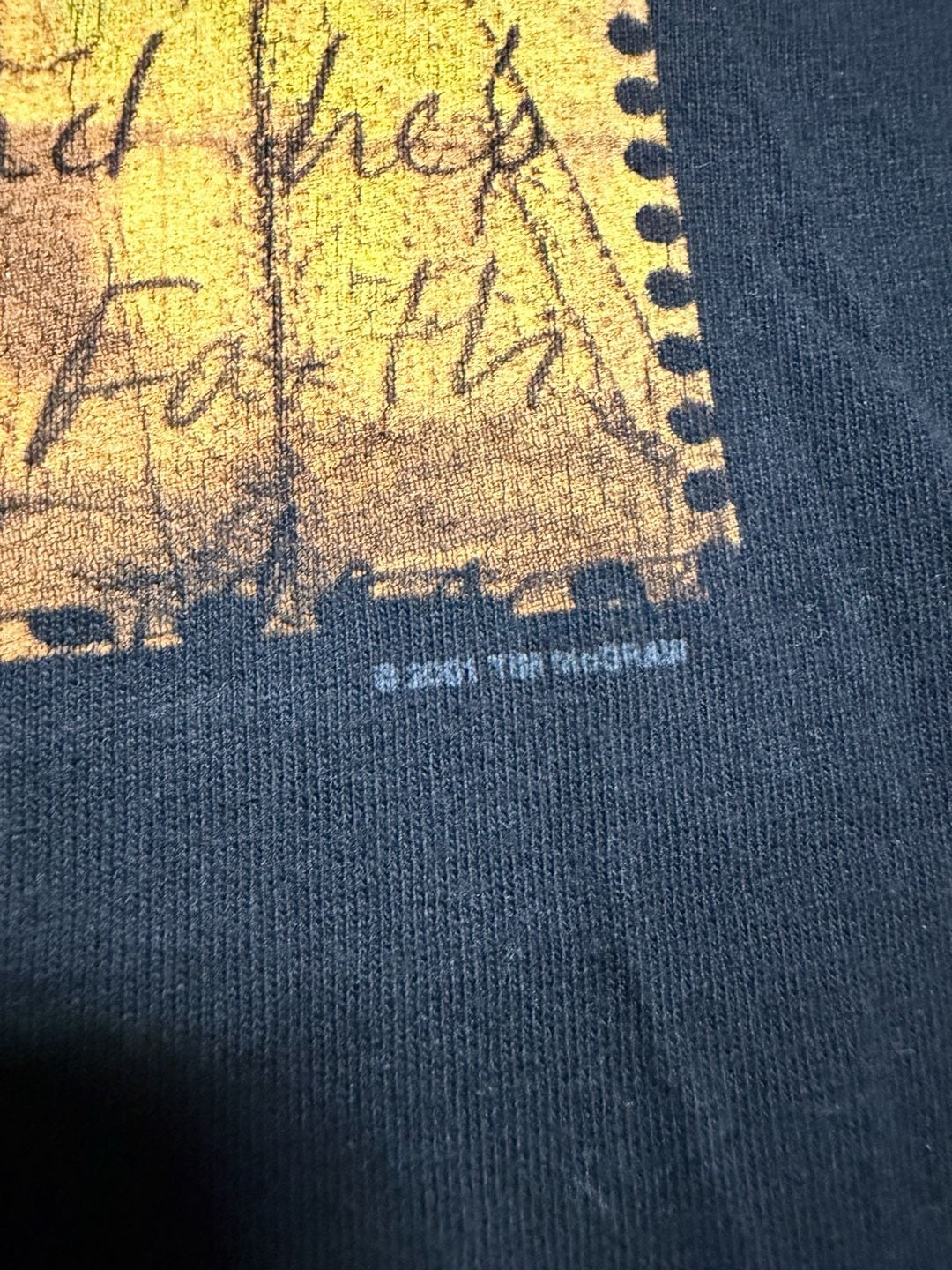 Tim McGraw Concert Tour Graphic T-Shirt Black 4