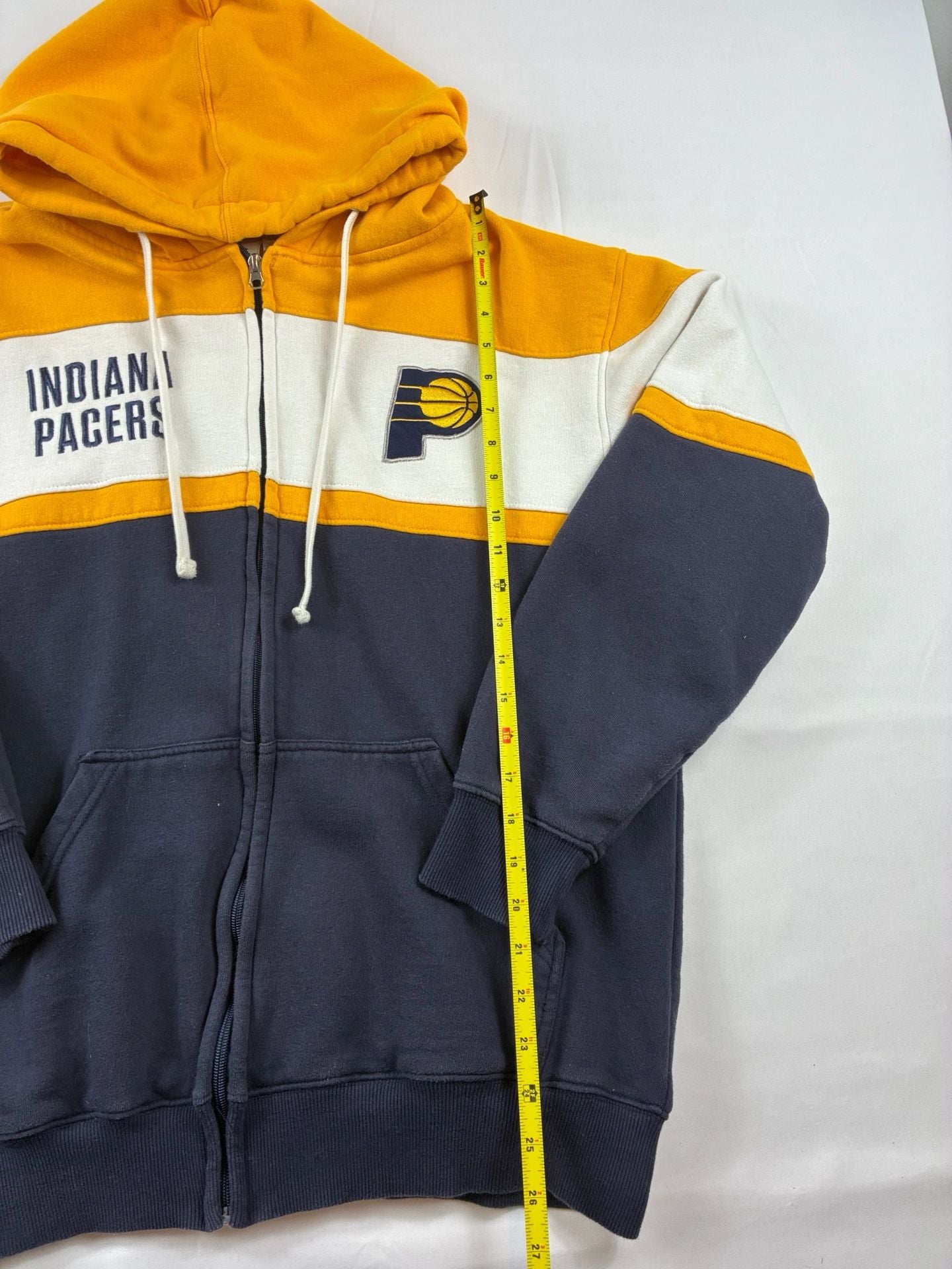 Fanatics Indiana Pacers Full Zip Hoodie Size M Colorblock 7