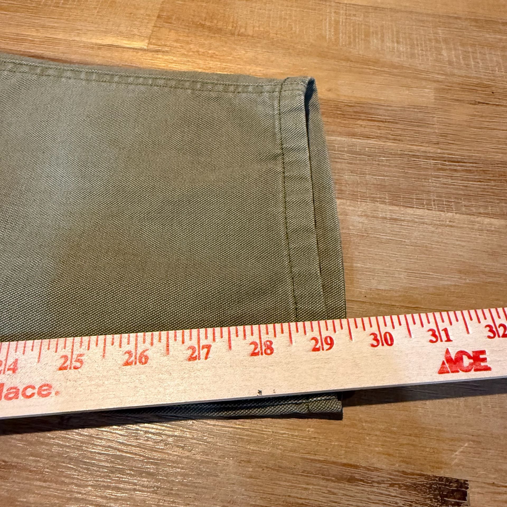 REI Co-op Womens 12 Trailsmith Double Knee Utility Canvas Pants Green Khaki 11