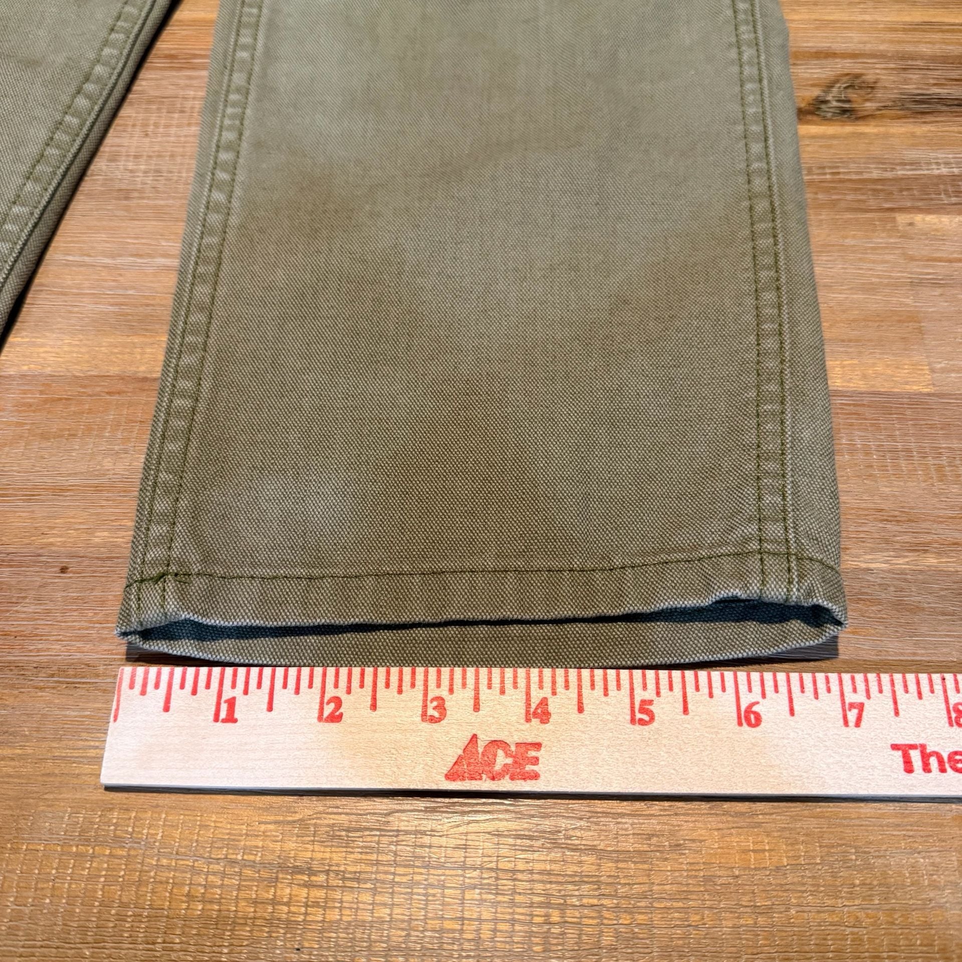 REI Co-op Womens 12 Trailsmith Double Knee Utility Canvas Pants Green Khaki 12