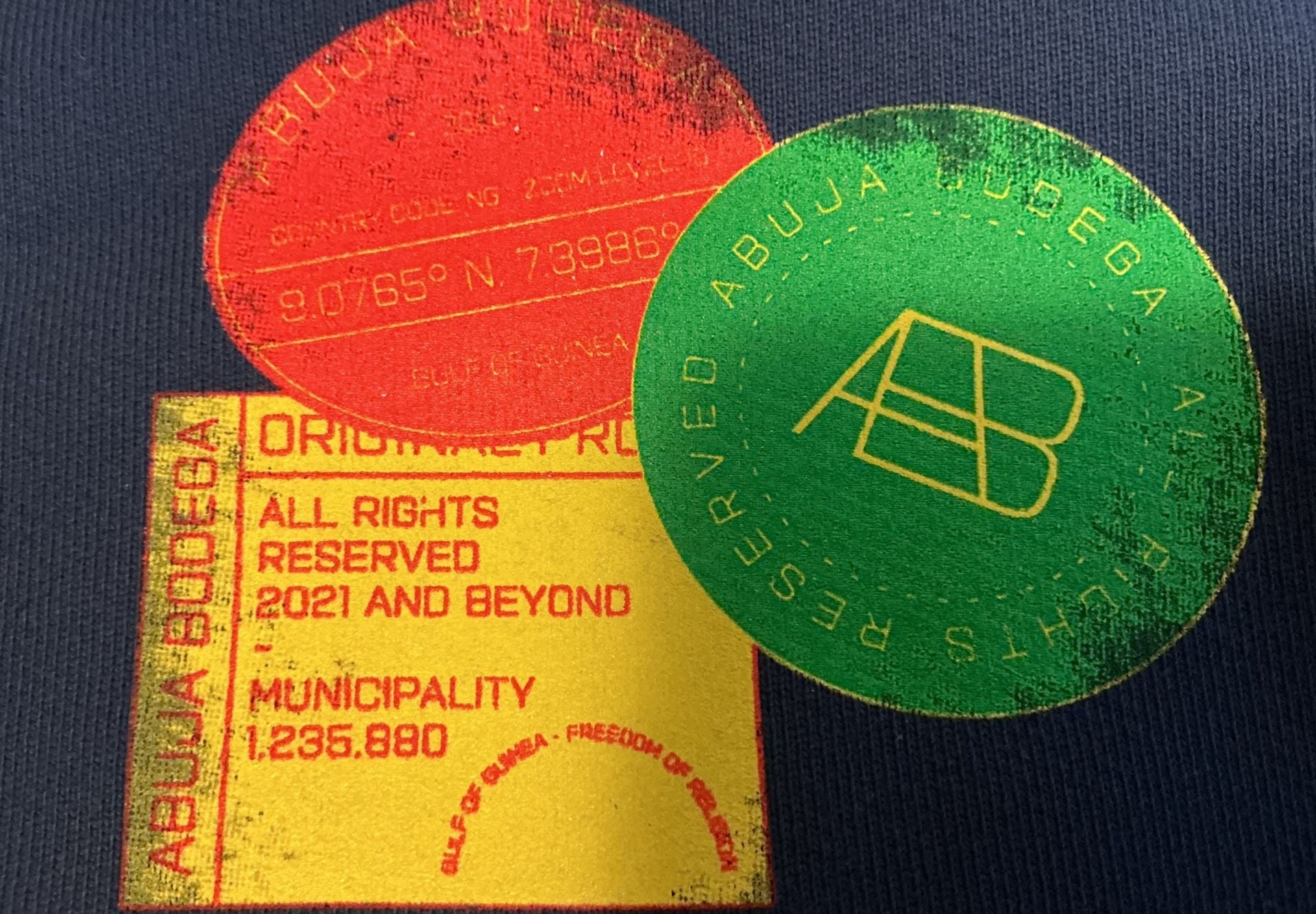 Abuja Bodega Original Product Graphic Crewneck Sweatshirt 7
