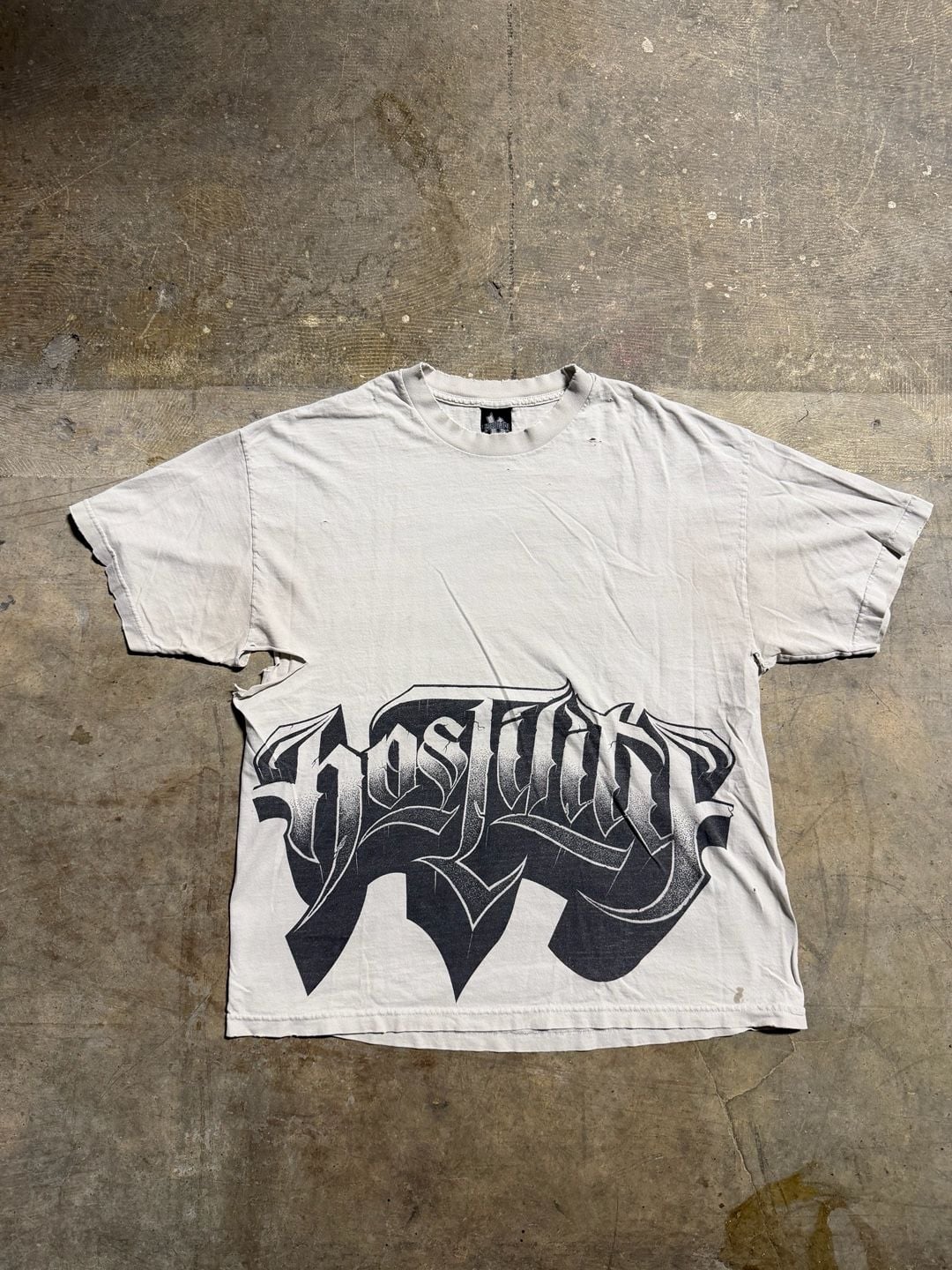 Hostage Graphic T-Shirt Gray 2