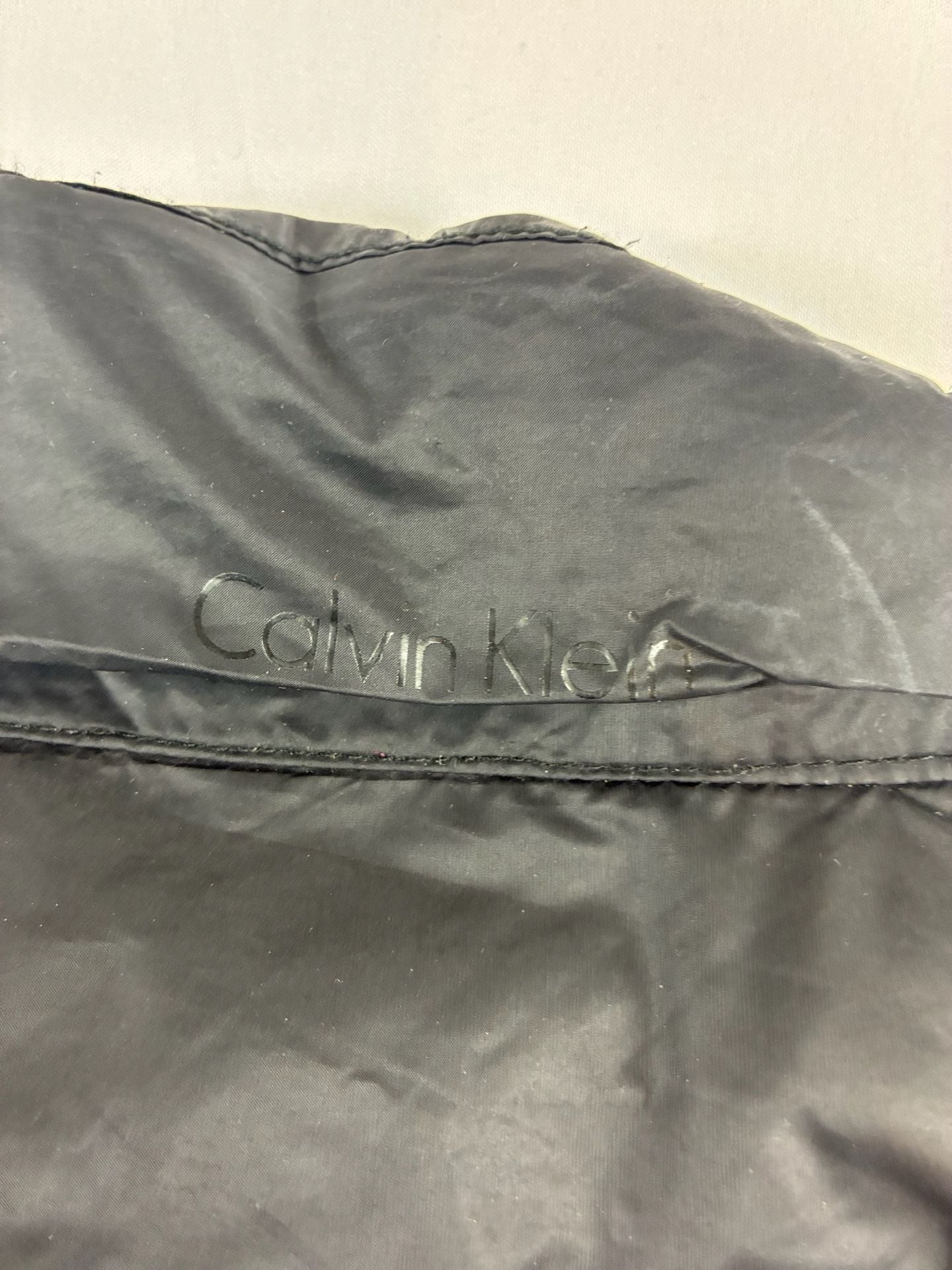 Calvin Klein Packable Lightweight Down Puffer Jacket Size M Black 9