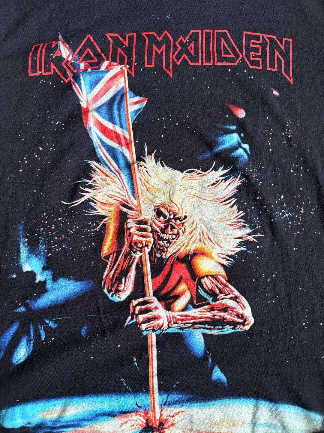 Iron Maiden T-Shirt Size S Black Band Graphic Tee 4