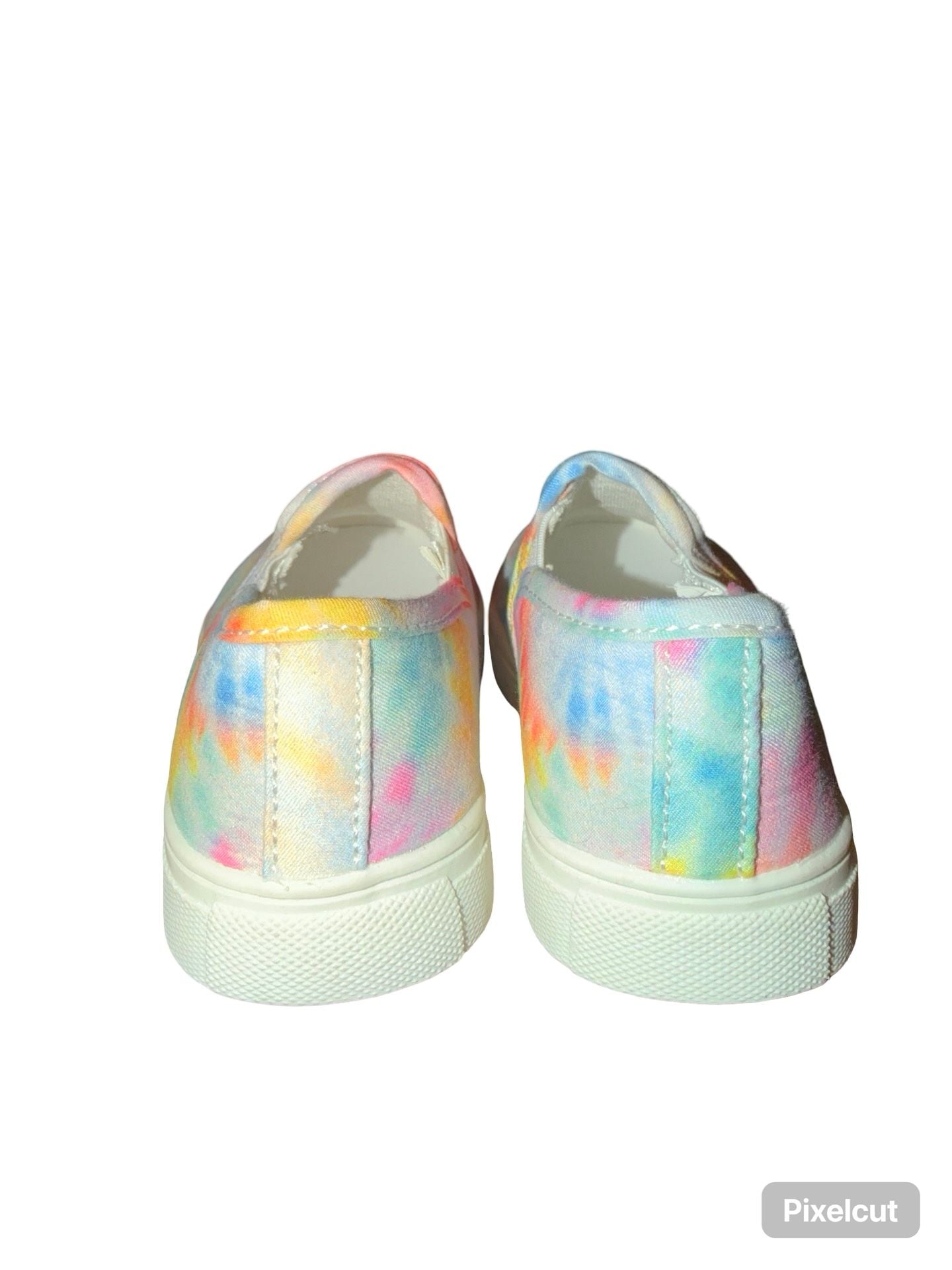 Tahari Slip-On Sneakers Size 7 Multi Tie-Dye Girls 6