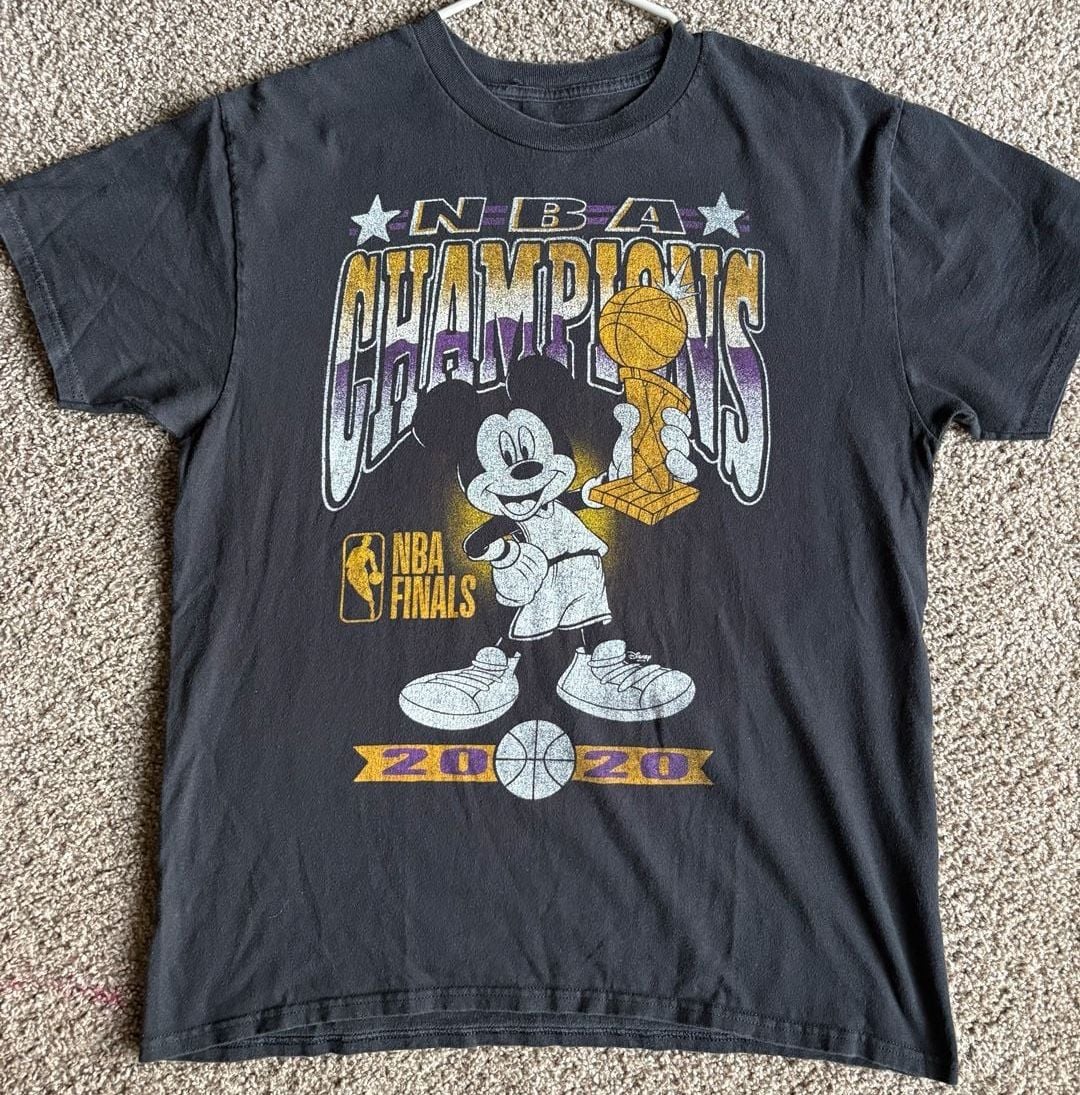 Disney NBA Finals 2020 Mickey Mouse Champions T-Shirt 1