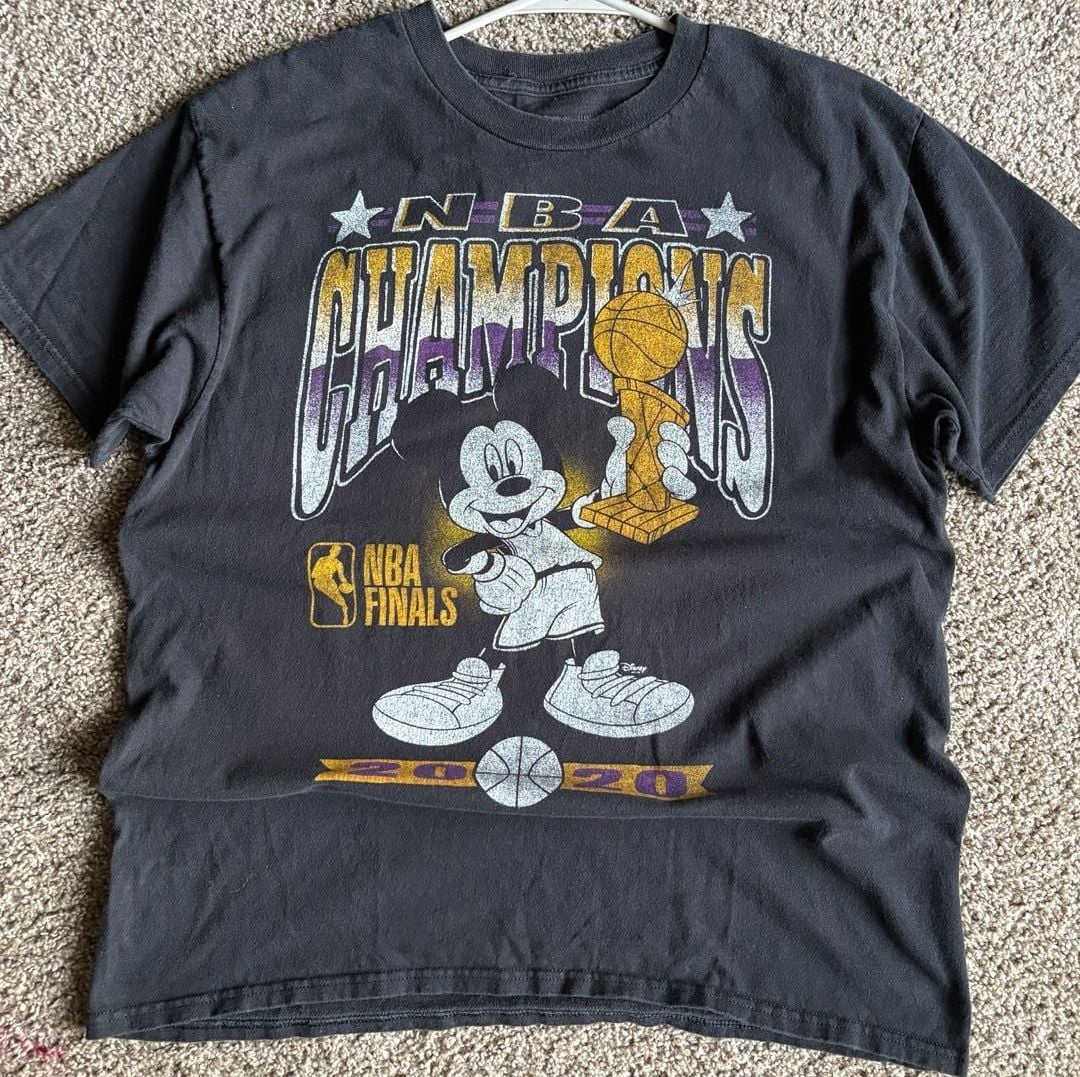 Disney NBA Finals 2020 Mickey Mouse Champions T-Shirt 6