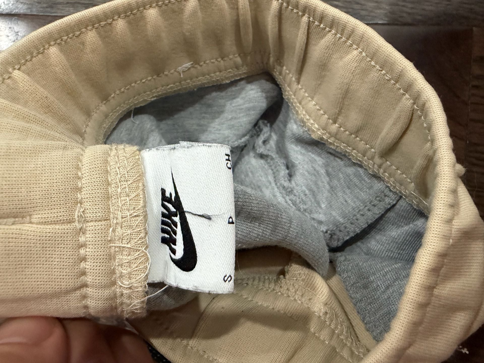 Nike Tech Fleece Pants Size S Grey Tan Sweatpants 3