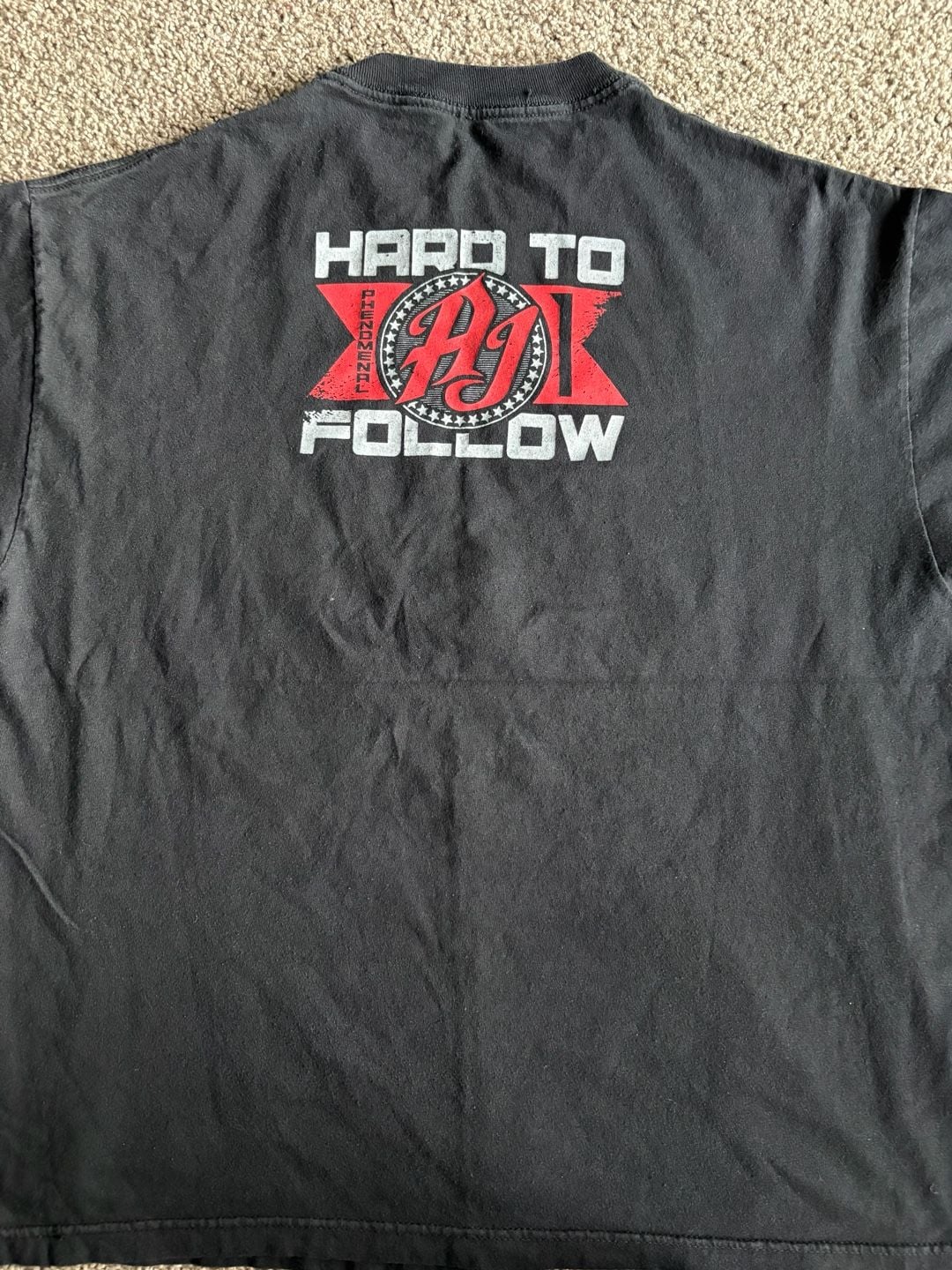 WWE AJ Styles The Untouchable T-Shirt Size XL 6