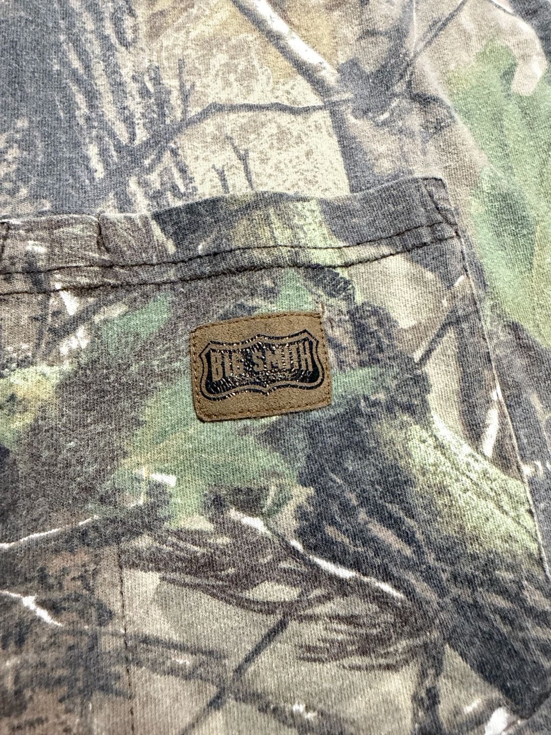 Big Smith Camo Pocket T-Shirt Size 2X Realtree Tree Bark 3