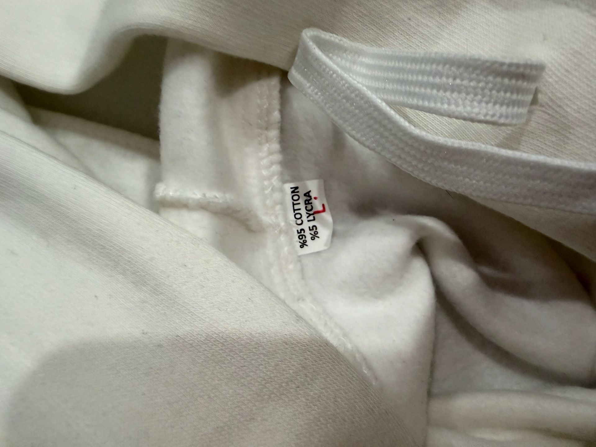 Nike Just Do It Hoodie Size L White 3