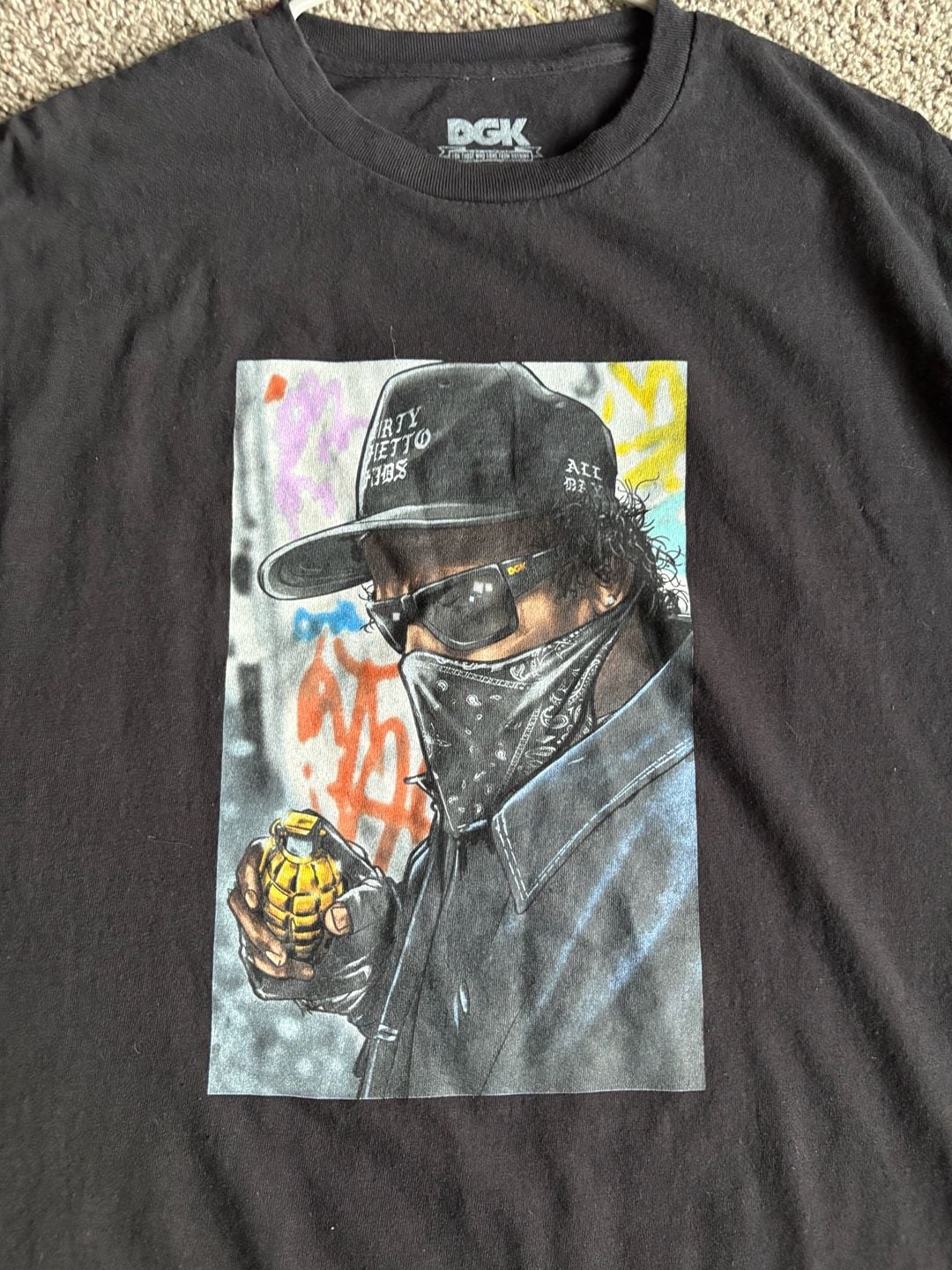 DGK Graphic T-Shirt Black 3