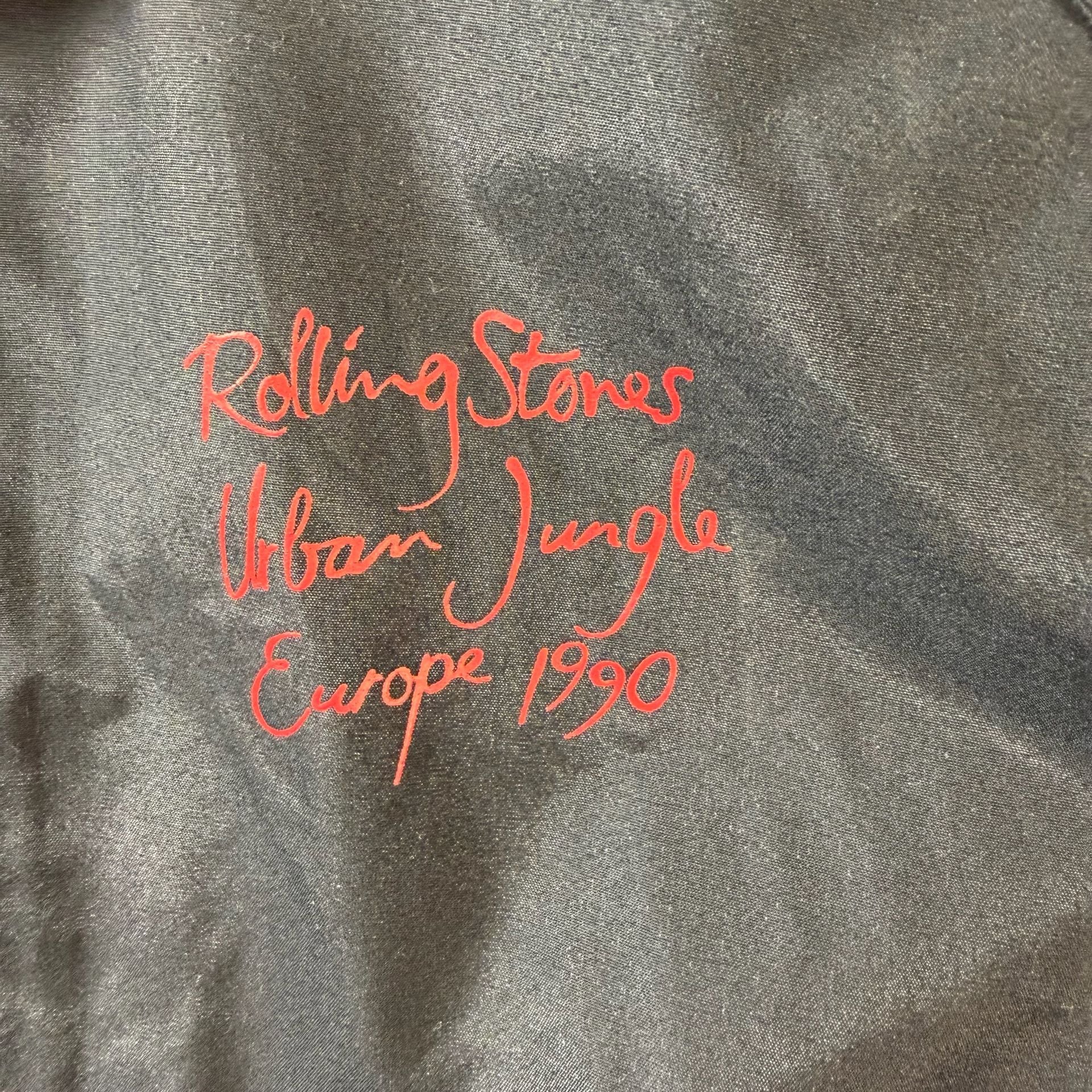 1990 The Rolling Stones "Urban Jungle" Tour x Budweiser Rock Roll Summit Jacket 4
