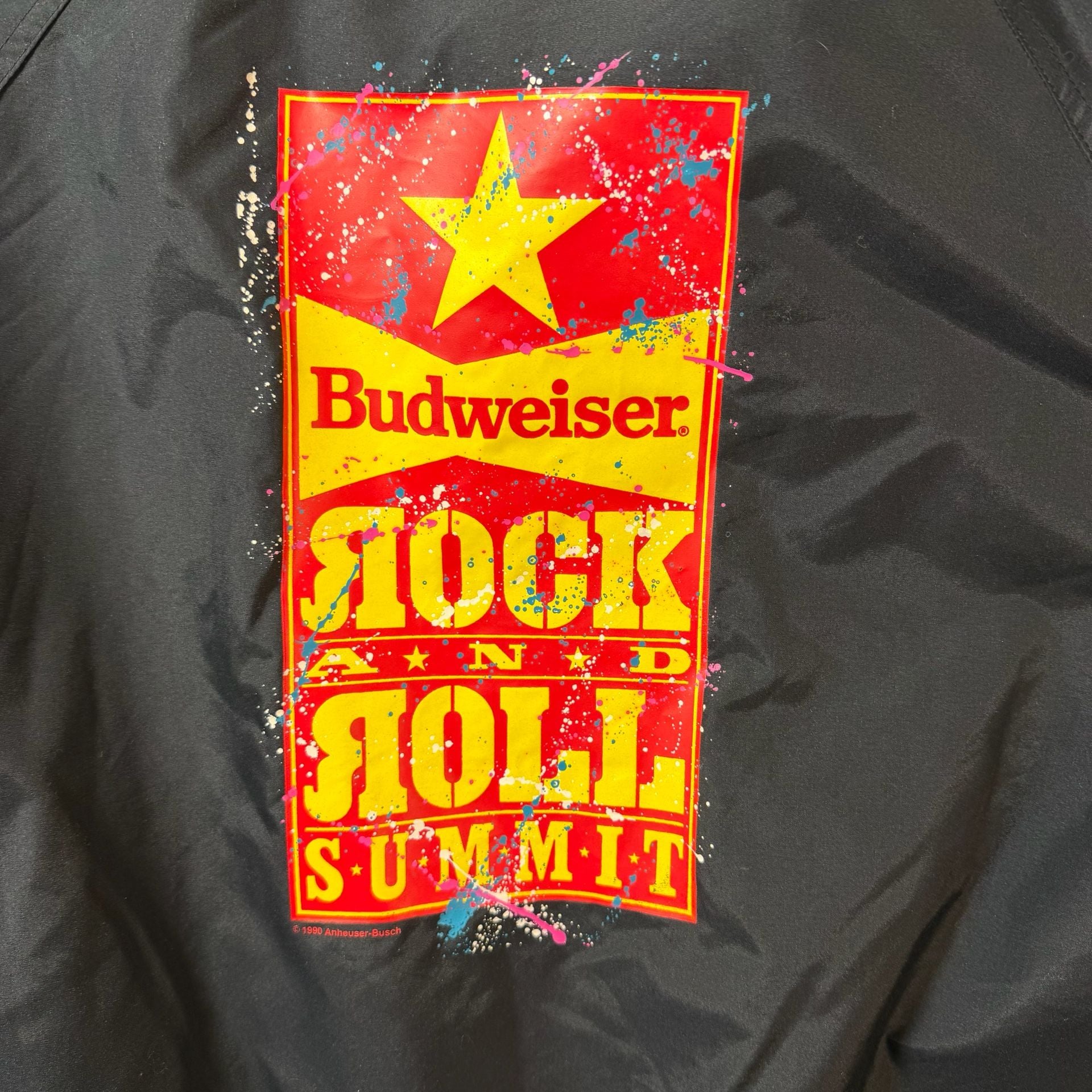 1990 The Rolling Stones "Urban Jungle" Tour x Budweiser Rock Roll Summit Jacket 10