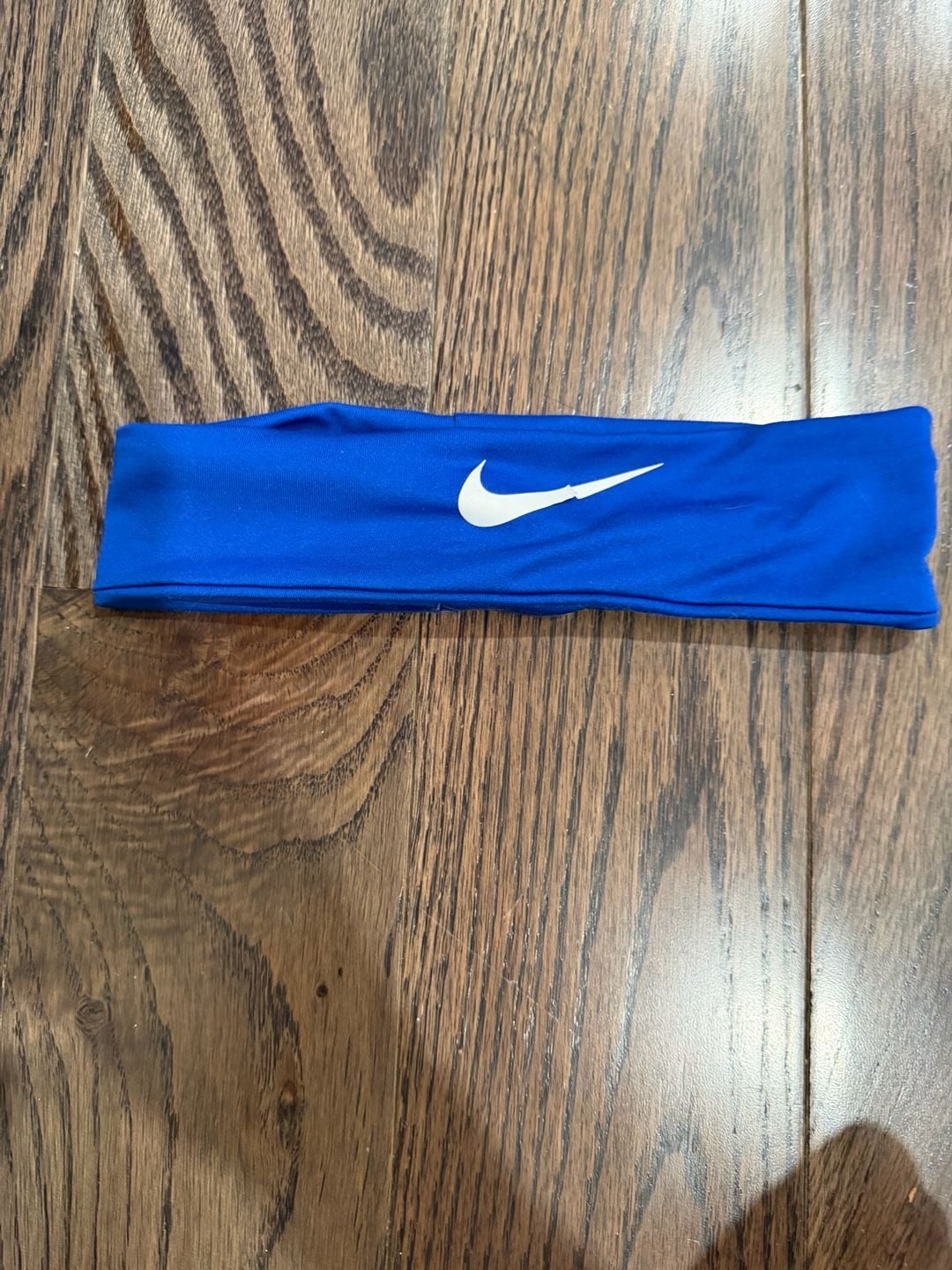 Nike Swoosh Headband Blue Athletic 2