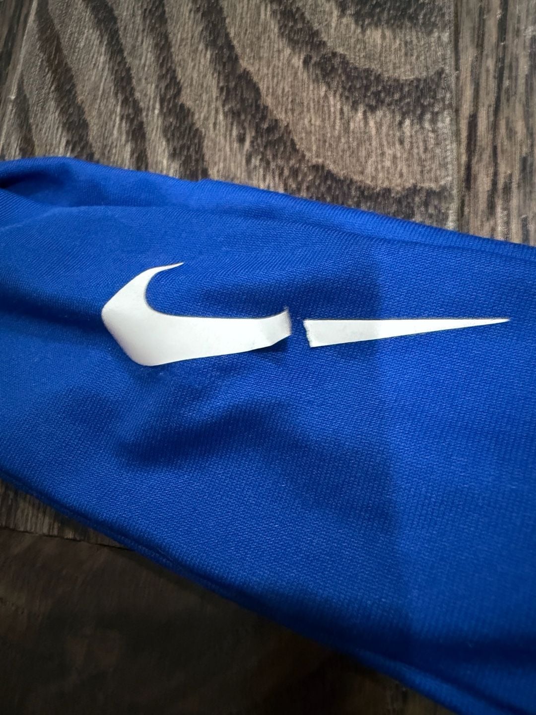 Nike Swoosh Headband Blue Athletic 3