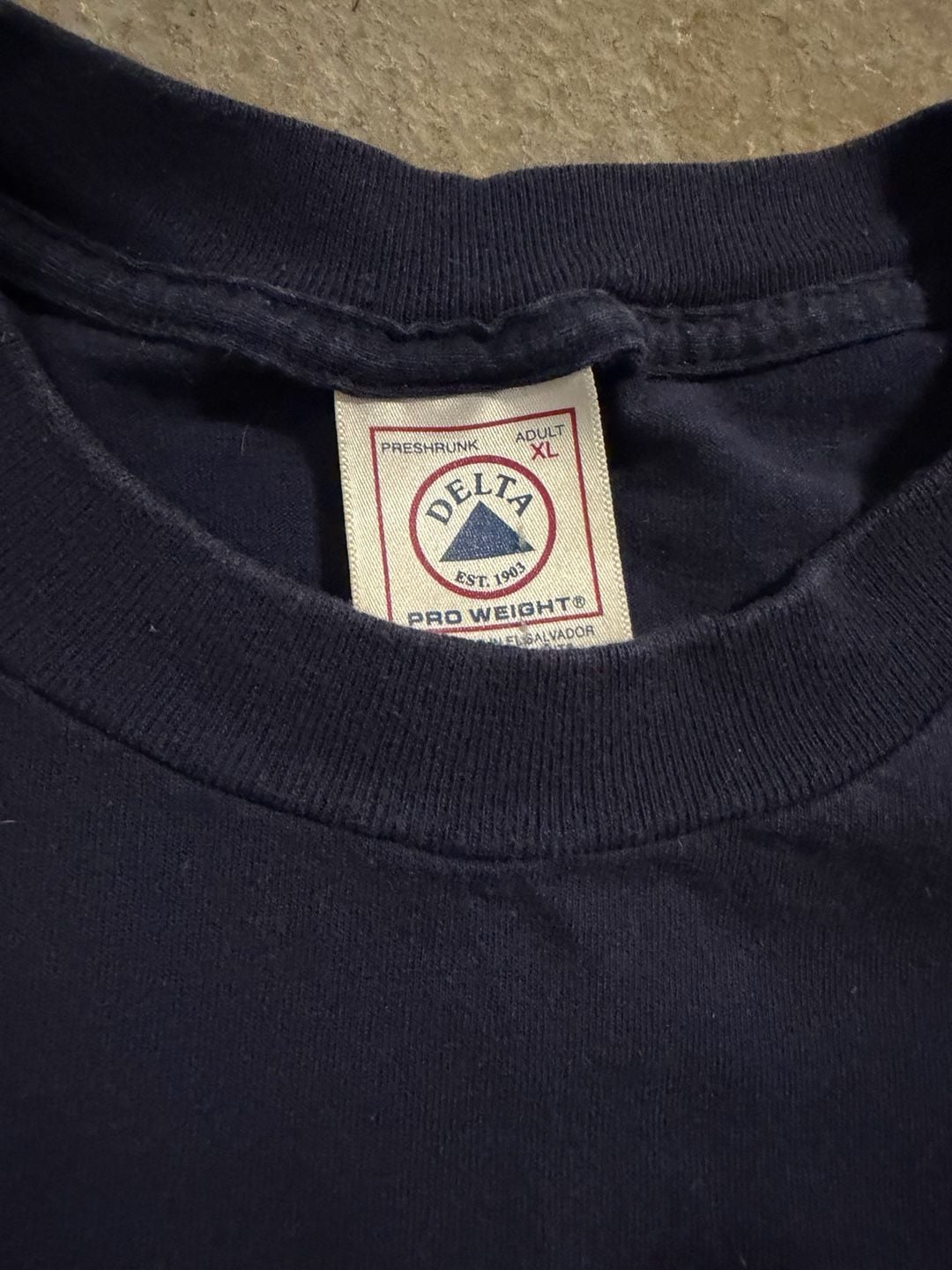 Delta Pro Weight FDNY Graphic T-Shirt Navy Blue 4