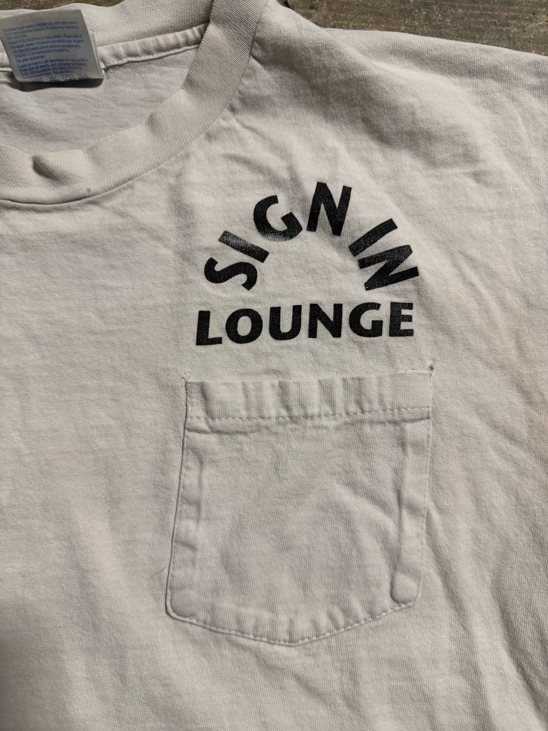 Sign In Lounge Pocket T-Shirt 6