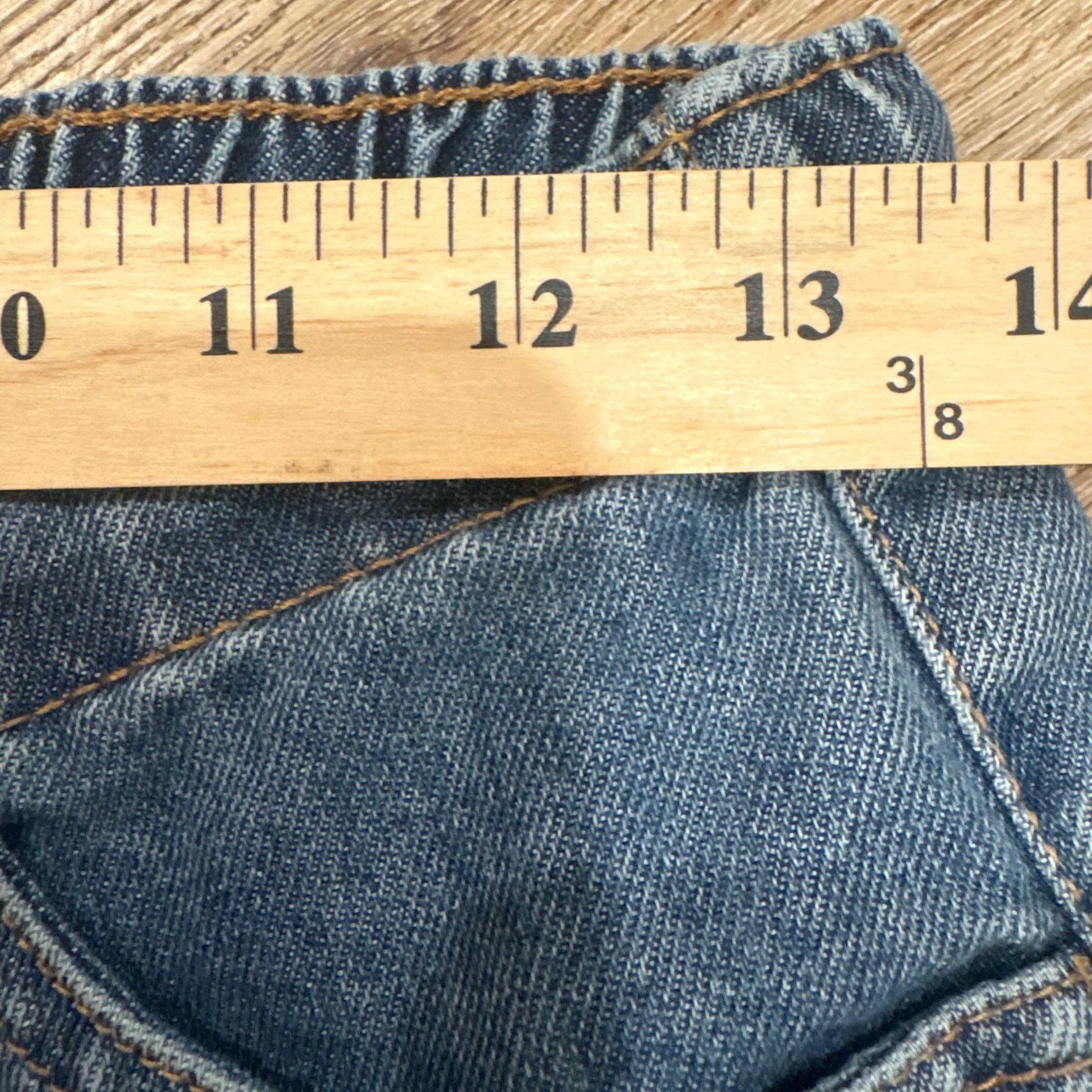 No Boundaries S Y2K Denim Cargo Jogger Pants Women’s Small Utility Streetwear 7