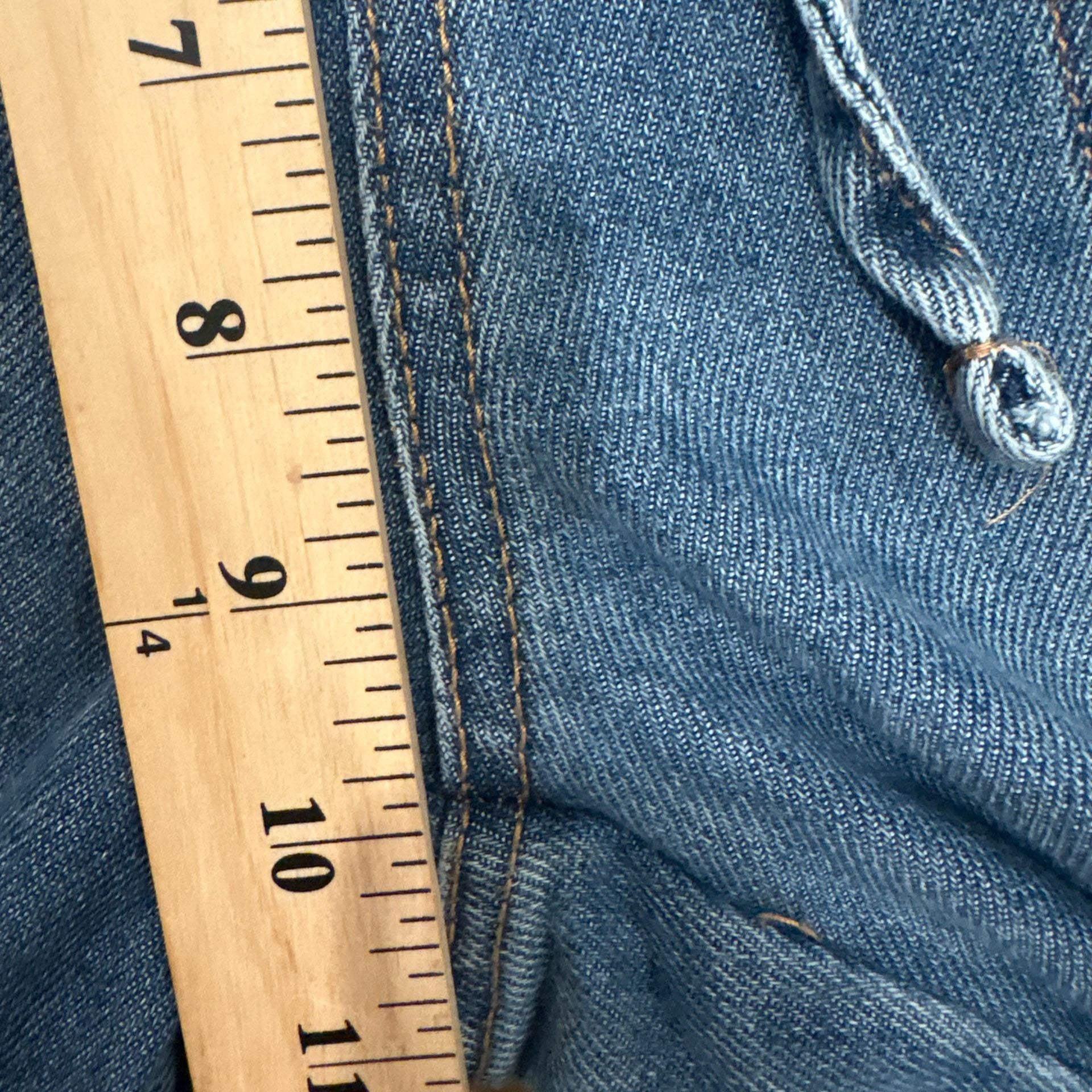 No Boundaries S Y2K Denim Cargo Jogger Pants Women’s Small Utility Streetwear 8