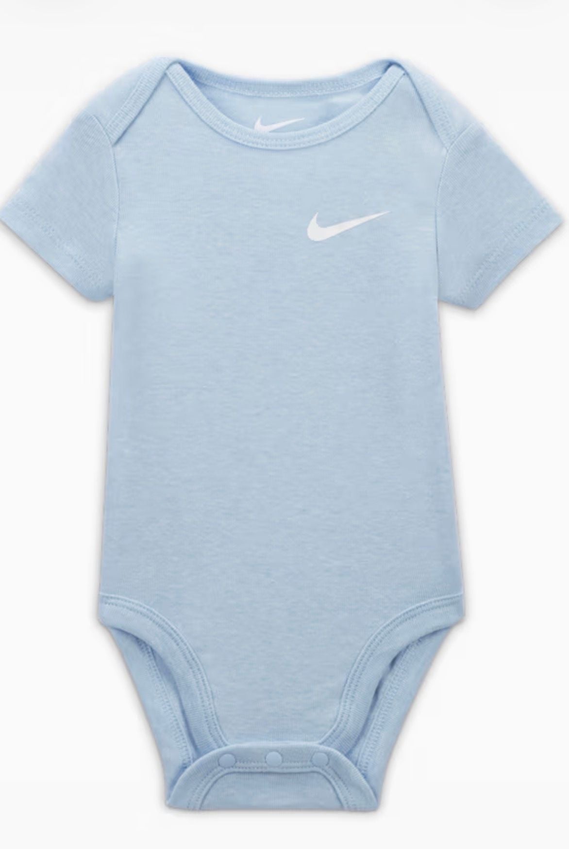 Nike Mini Me Baby Bodysuits Blue Newborn 2