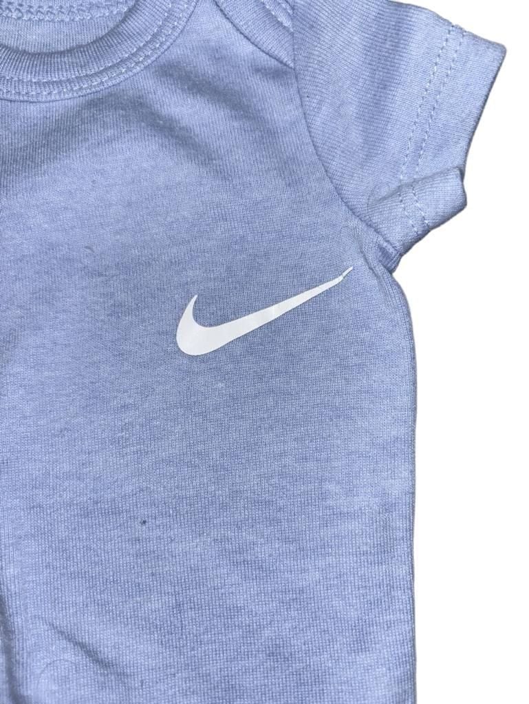Nike Mini Me Baby Bodysuits Blue Newborn 4