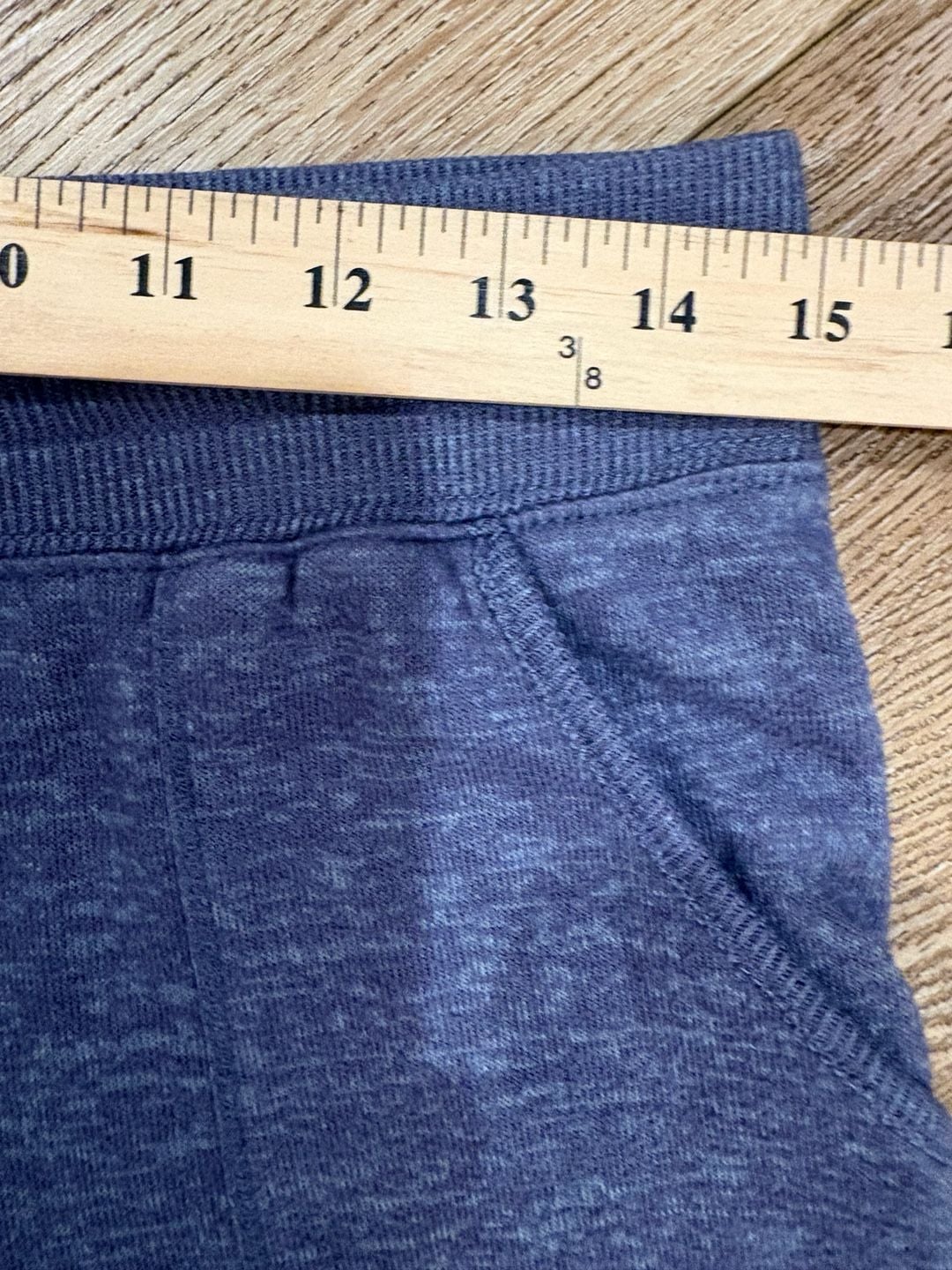 Garage Women’s M Blue Heathered Jogger Pants Y2K Athleisure Lounge Streetwear 1