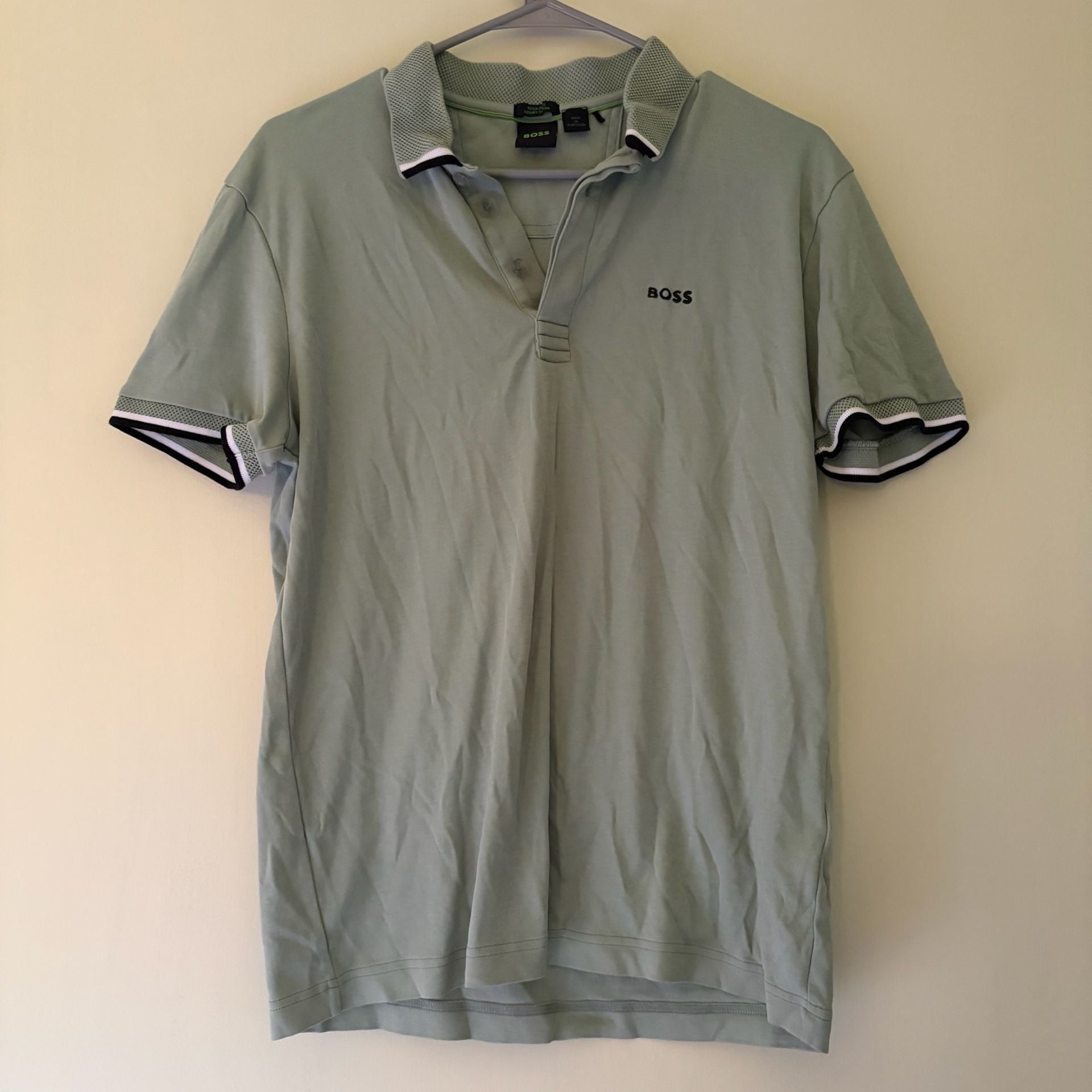 Hugo Boss Polo Shirt Light Green 2