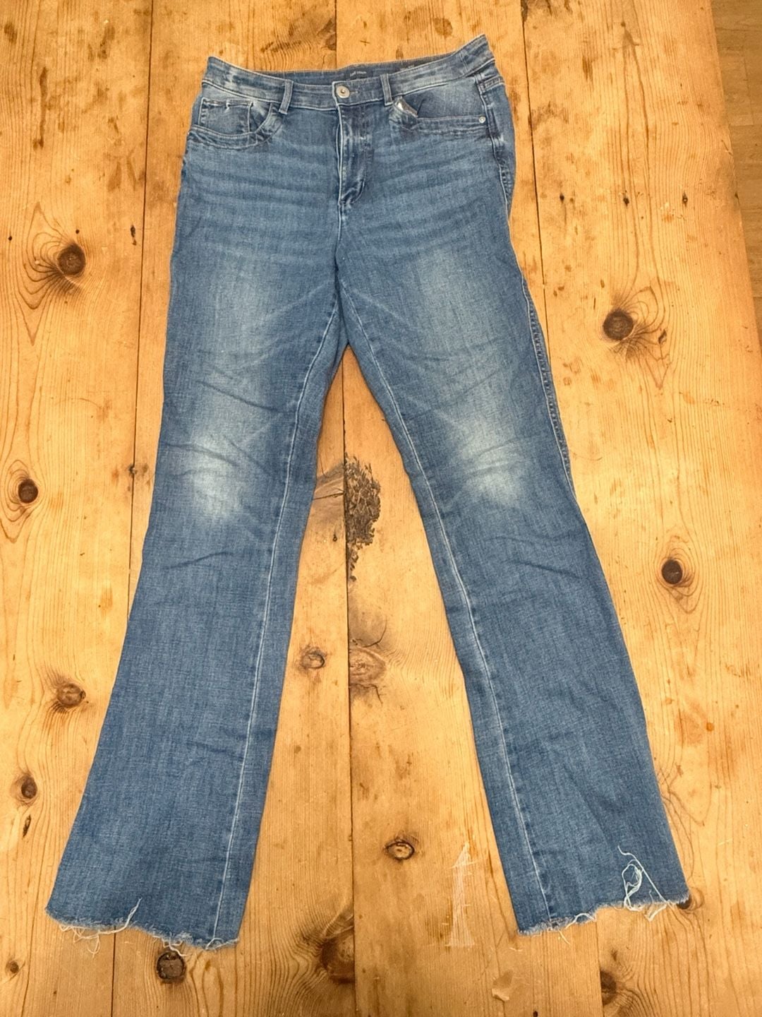 J.Jill Denim High-Rise Boot Cut Jeans Size 10 Tall 2