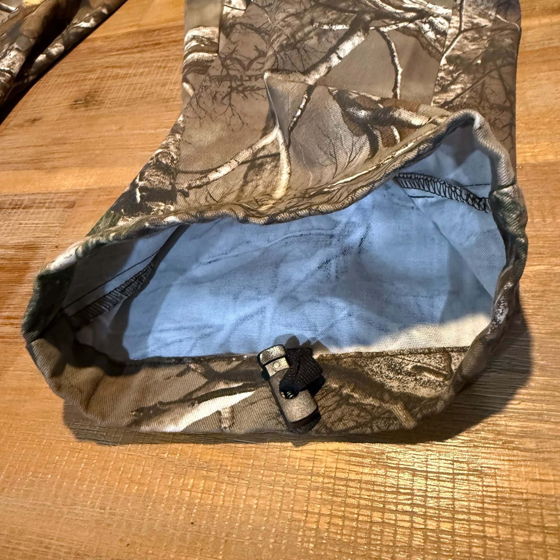 Browning Mens Medium Realtree Camo Cargo Hunting Pants Adjustable Hem Treebark 11