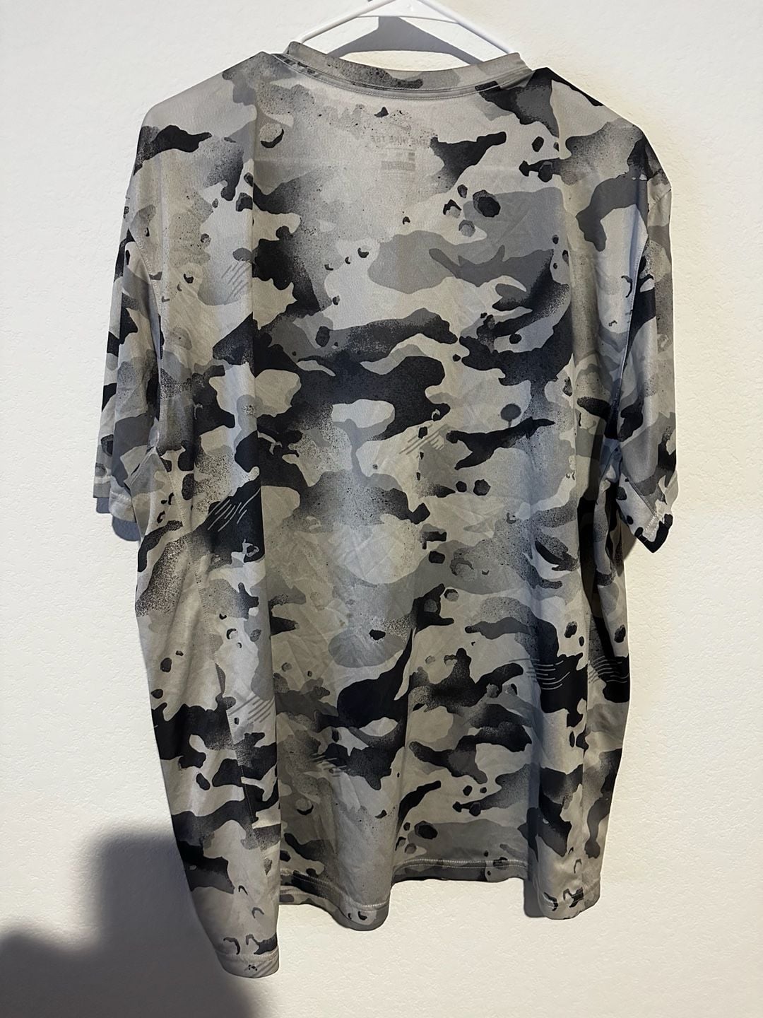Nike The Nike Tee Camo Dri-Fit Size 2XL Gray T-Shirt 3