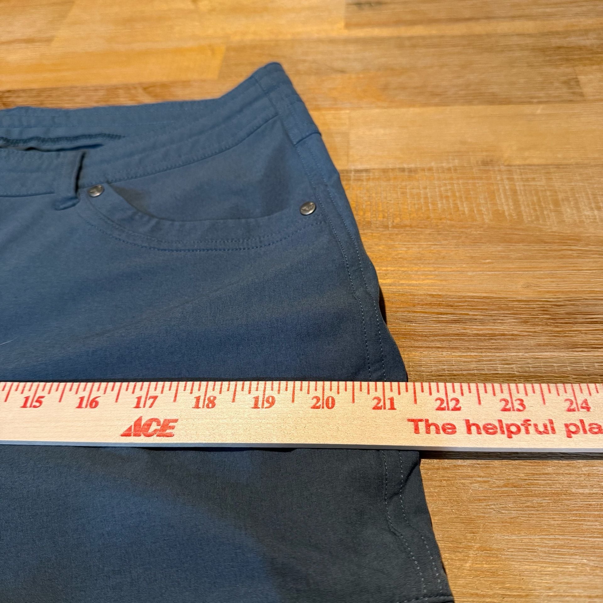 Kuhl Freeflex Roll Up Cargo Pants Womens 12 Reg Hiking Capri Slate Gray 6326 8