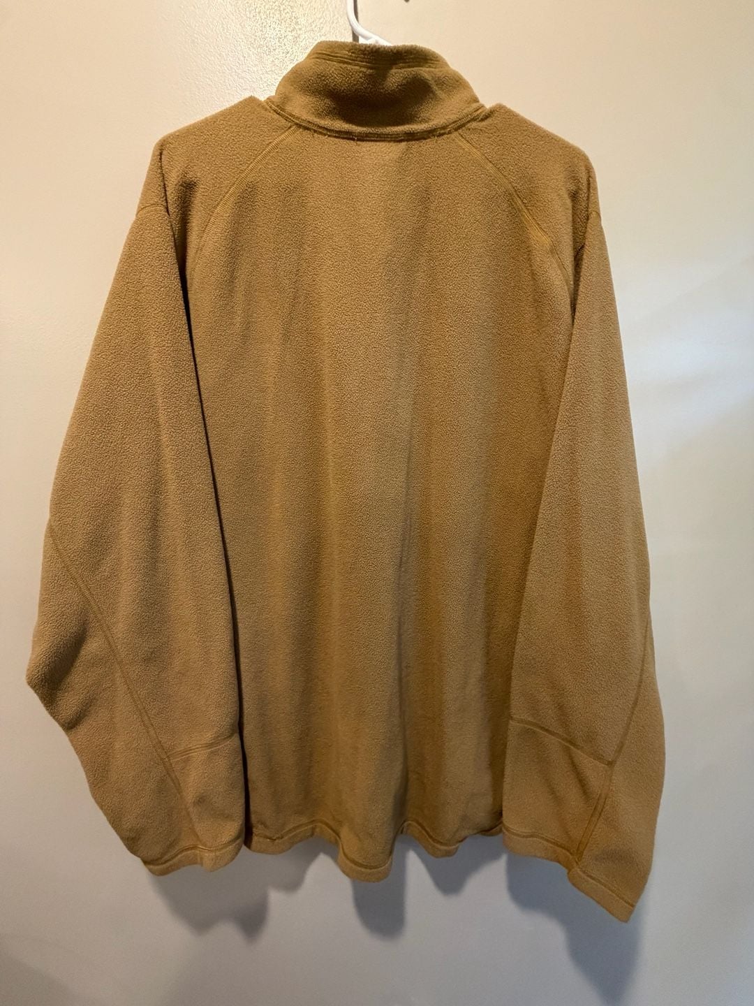 The North Face Fleece Pullover Size XXL Tan Brown 1/4 Zip Pocket 4