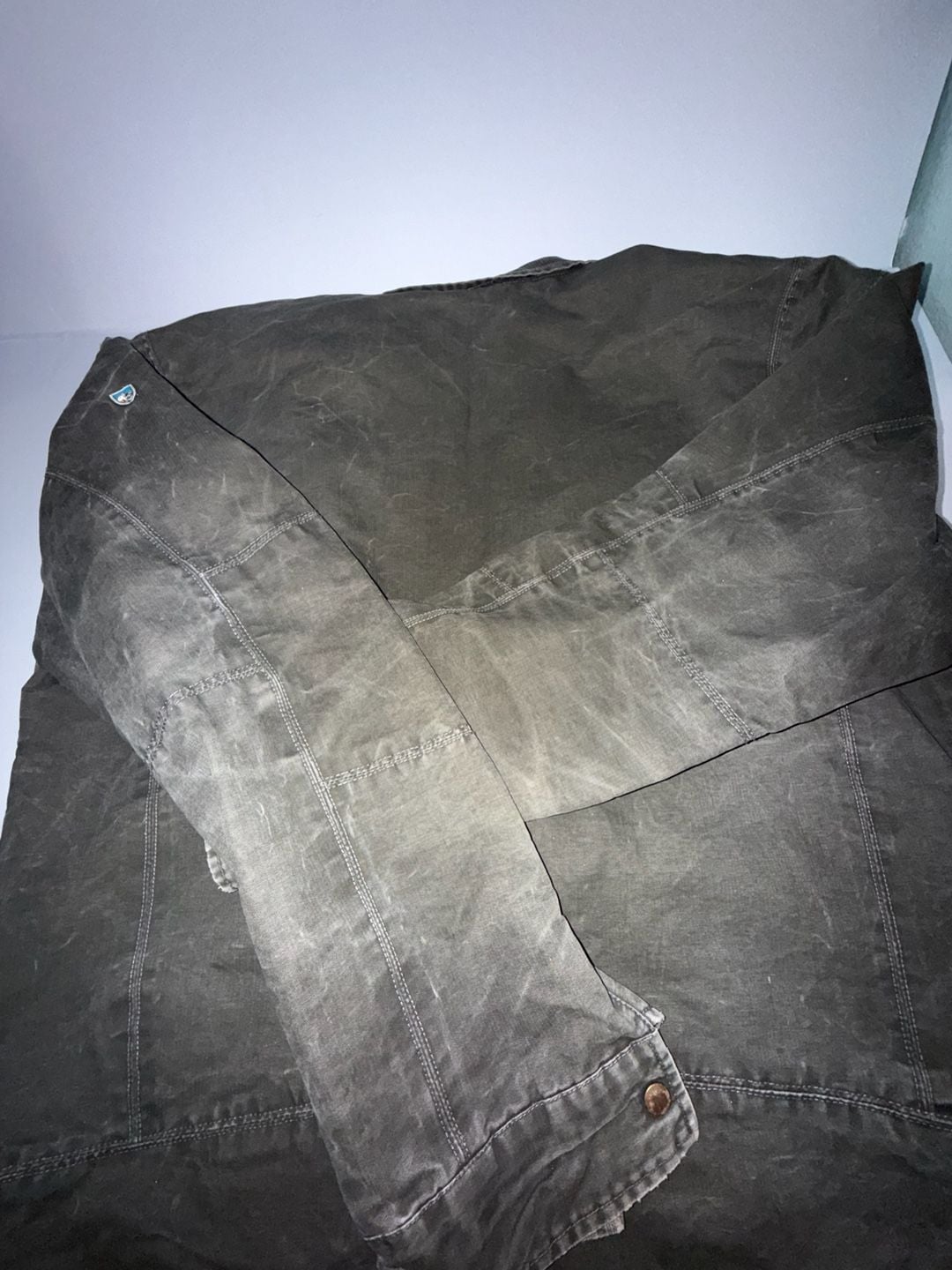 Kuhl Jacket Size M Green Corduroy Full Zip 11