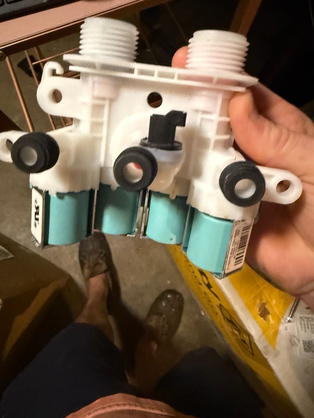 OEM W11096267 Washer Water Inlet Valve 1
