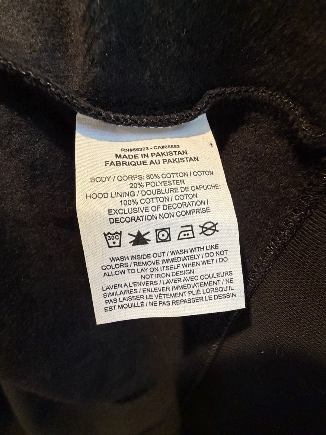 New Nike Full Zip Hoodie Size M Black 6