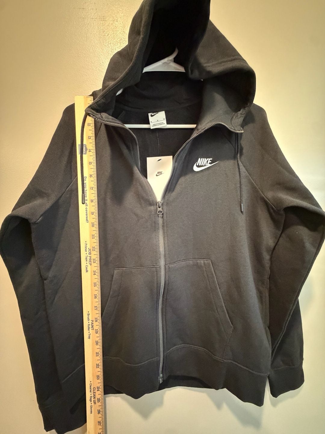 New Nike Full Zip Hoodie Size M Black 9