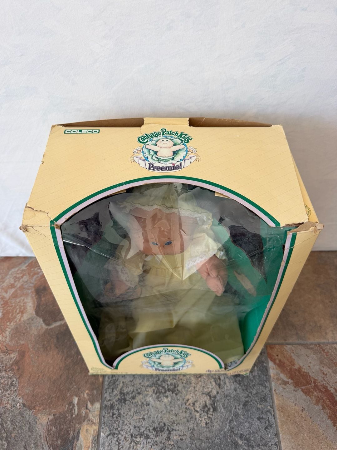Vintage 1983 Coleco Cabbage Patch Kids Preemie Doll in Box 7