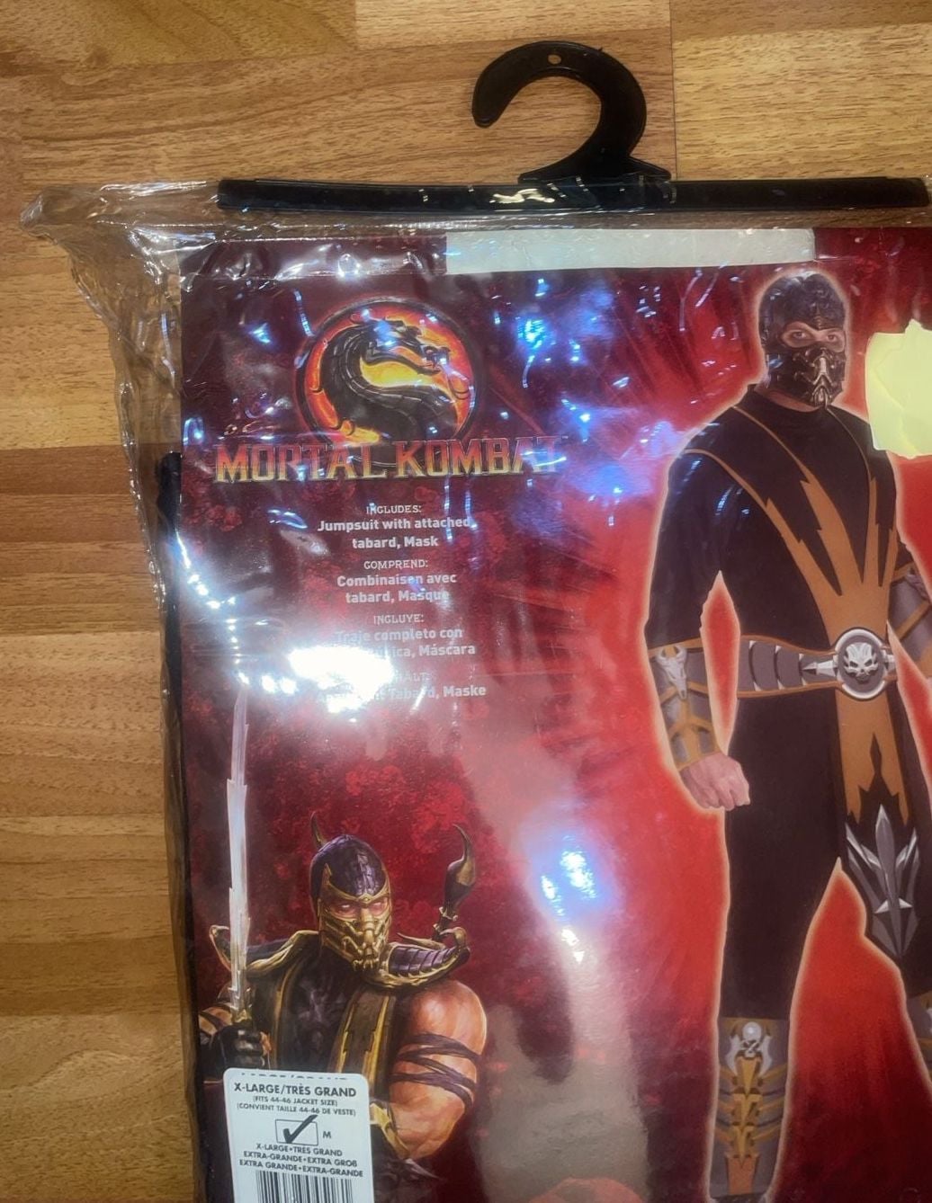 Rubies Mortal Kombat Scorpion Adult Costume Size XL 880451 3