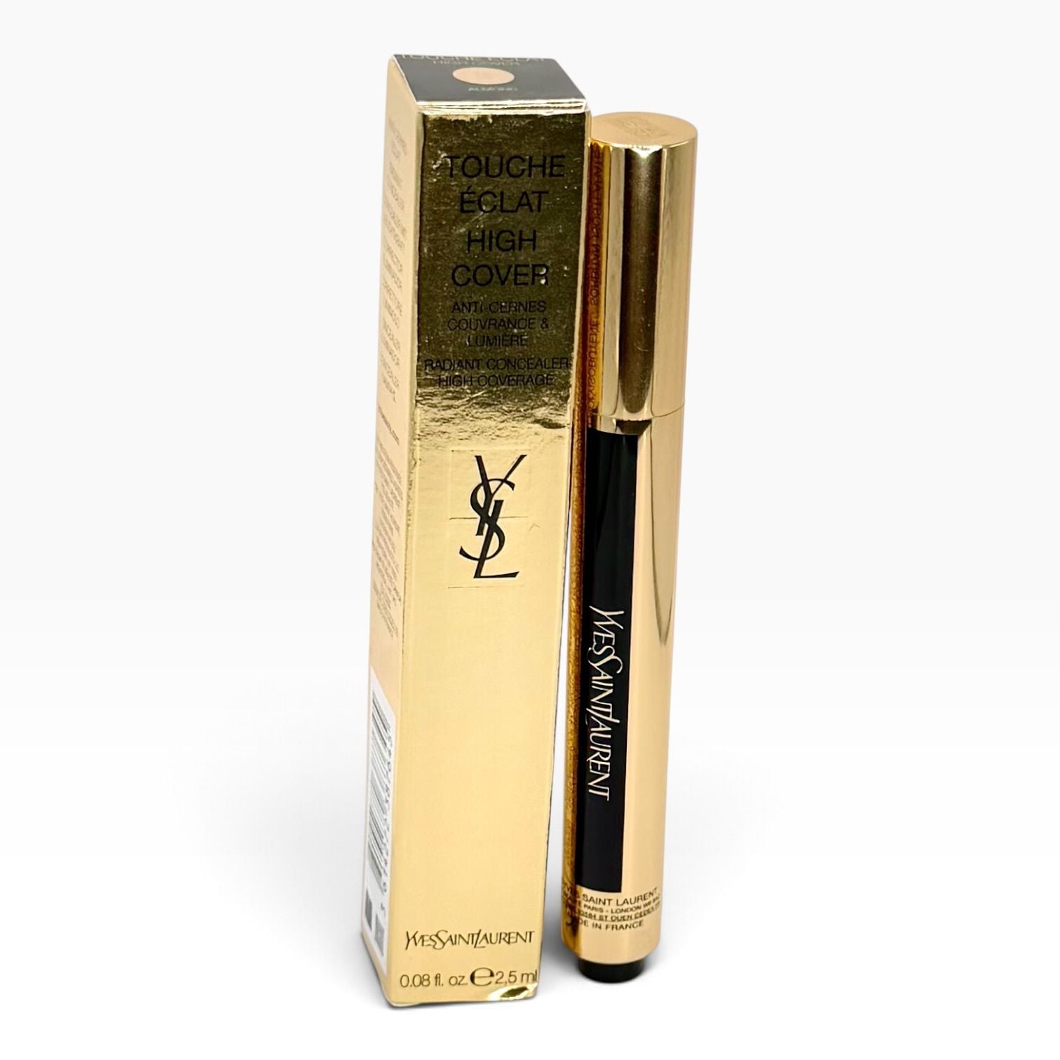 YSL Touche Eclat High Cover Concealer 3 Almond New in Box Discontinued 2.5 mL 1