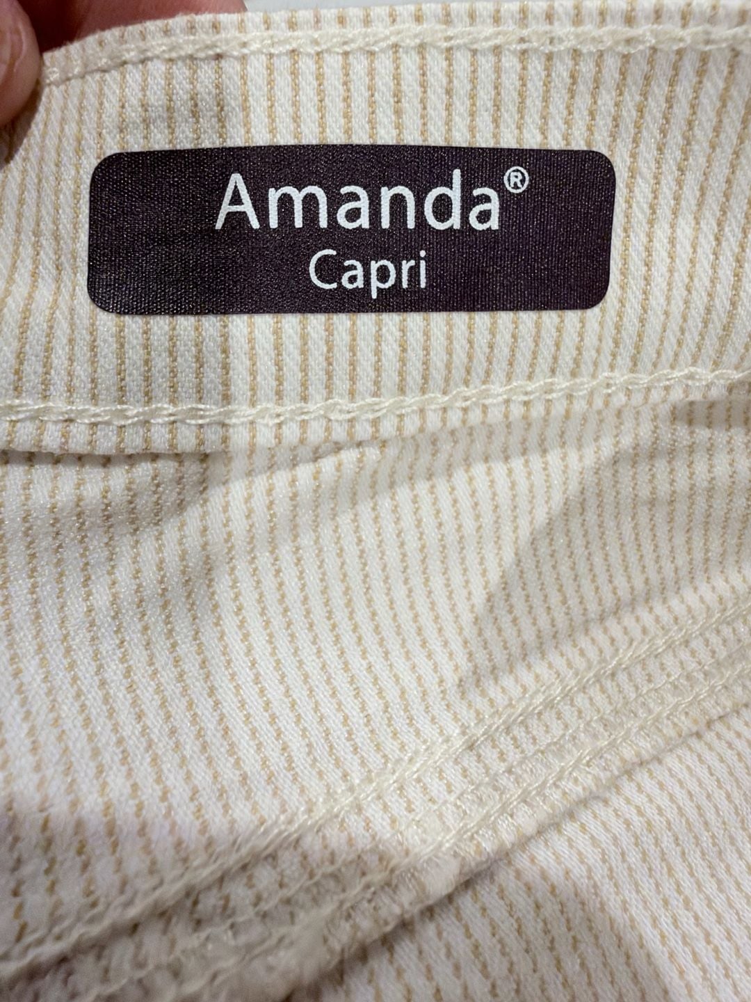 Gloria Vanderbilt Amanda Capri Size 16 6