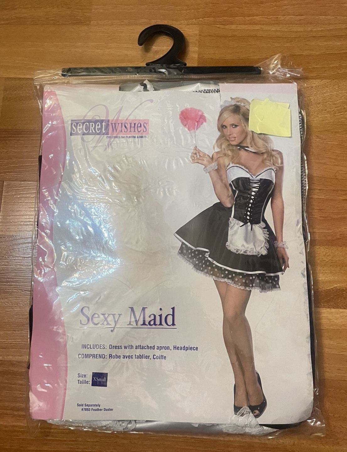 Secret Wishes Sexy Maid Costume Size XSmall 2