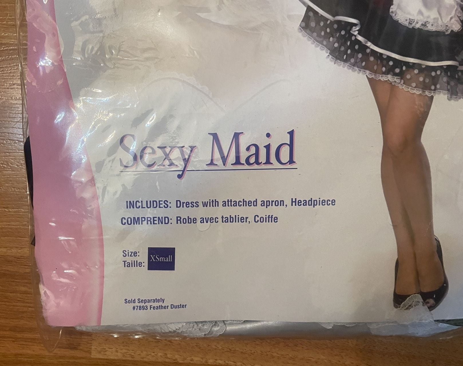 Secret Wishes Sexy Maid Costume Size XSmall 4