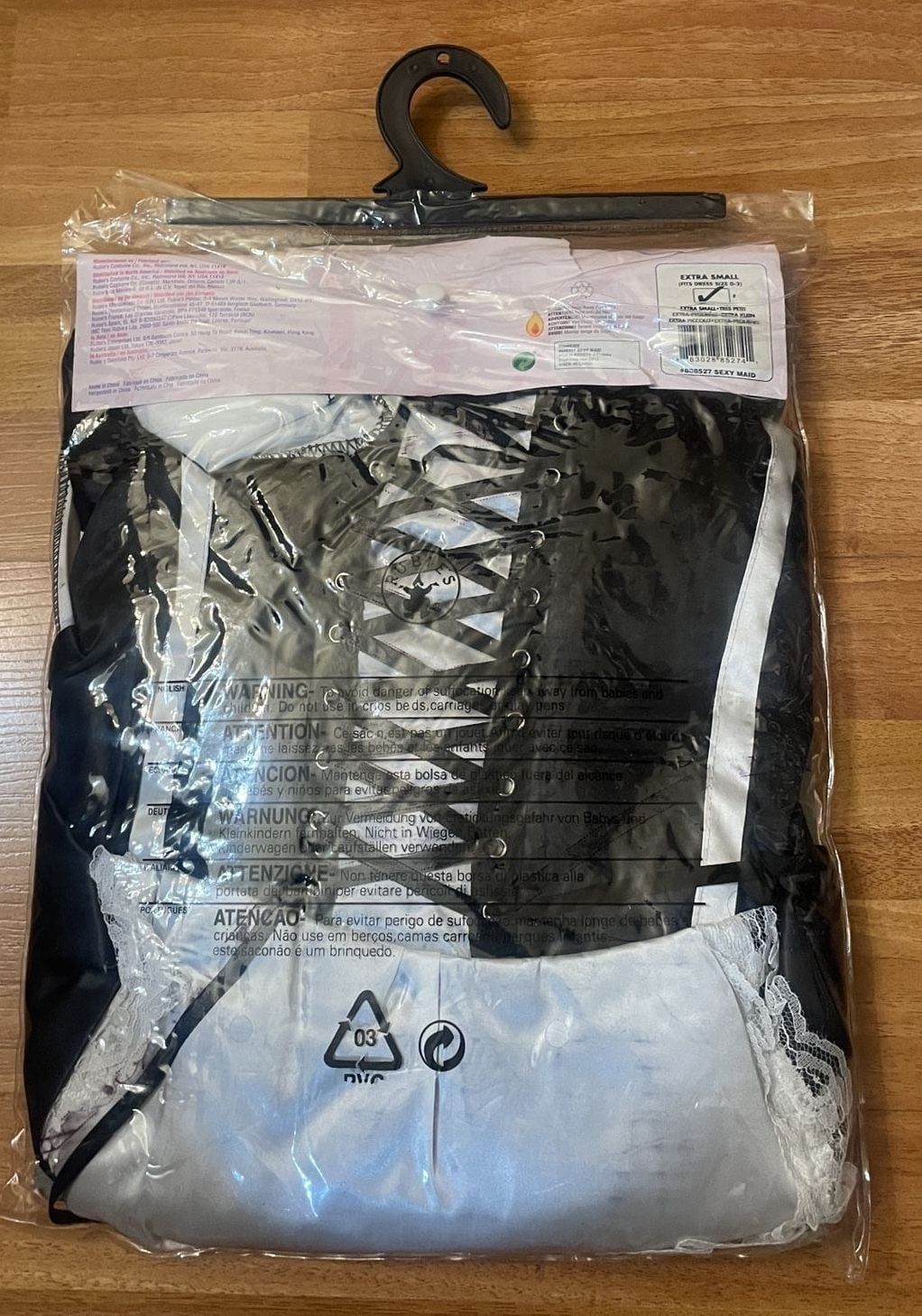 Secret Wishes Sexy Maid Costume Size XSmall 5
