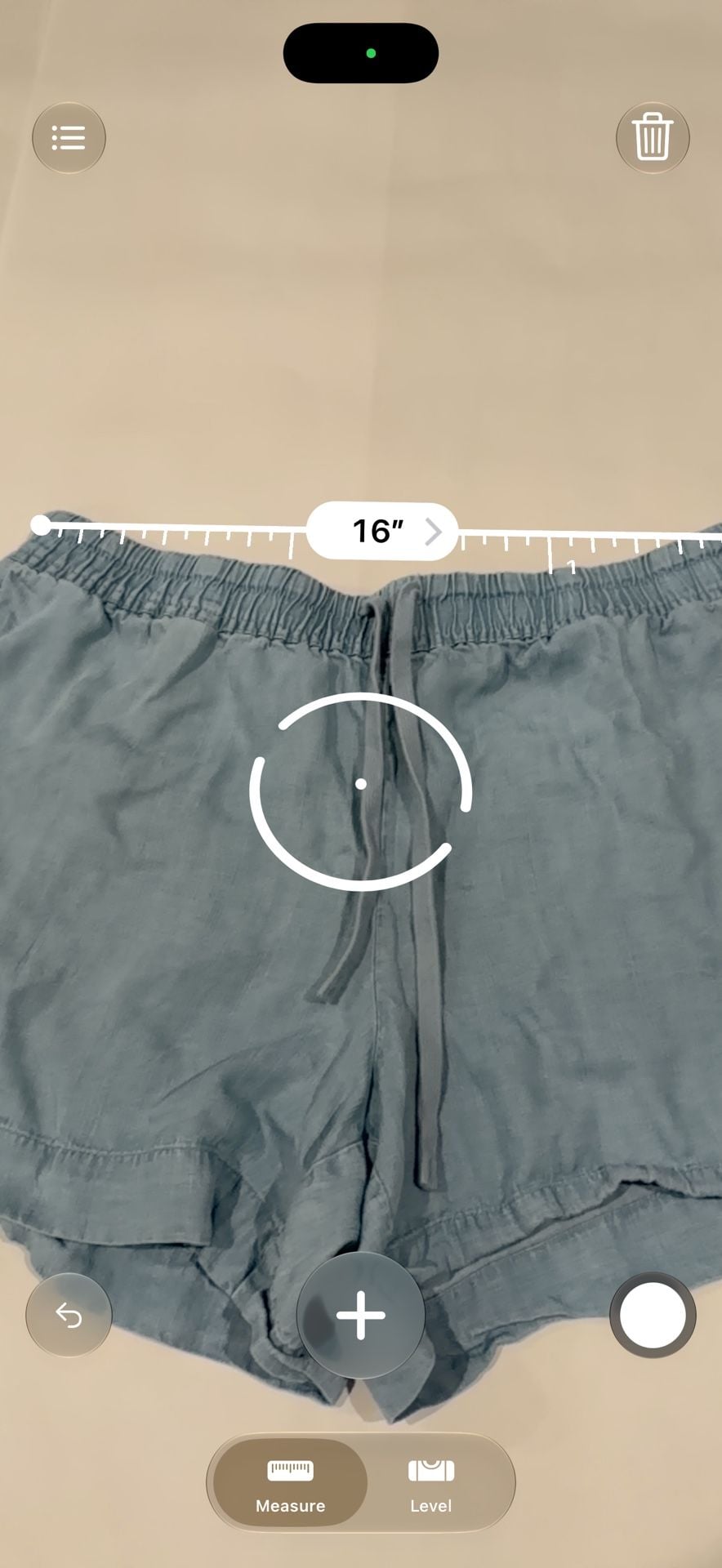 Hilary Radley Pull On Shorts Size L/G Blue Tencel Lyocell Drawstring Casual 8