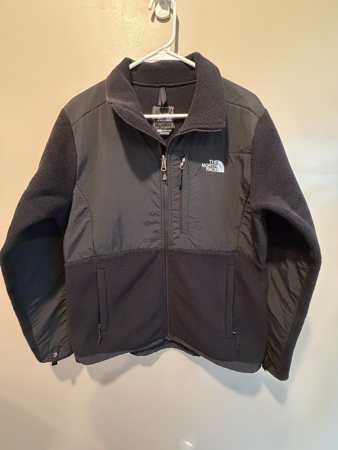 The North Face Fleece Jacket Size L Black Polartec Recycled 2